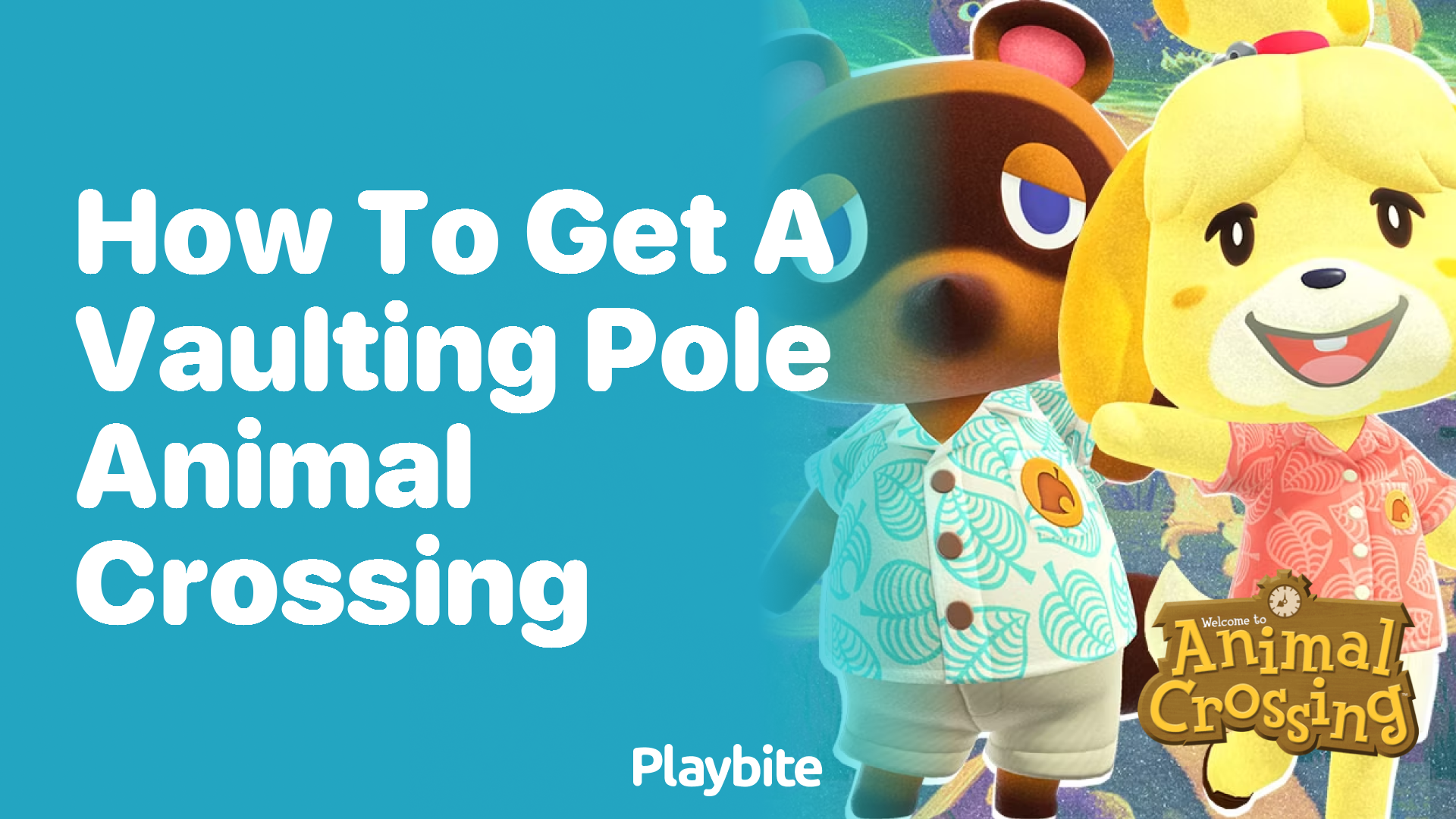 How to get a vaulting pole in Animal Crossing
