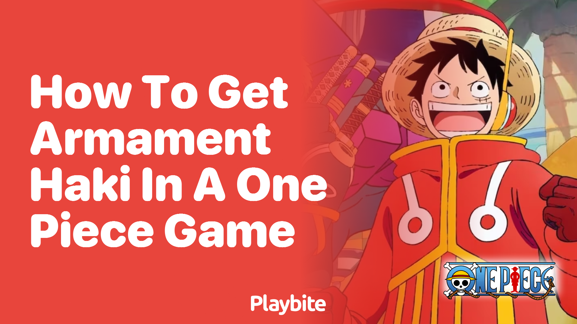 How to Get Armament Haki in a One Piece Game