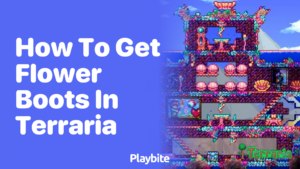 How To Get Flower Boots In Terraria