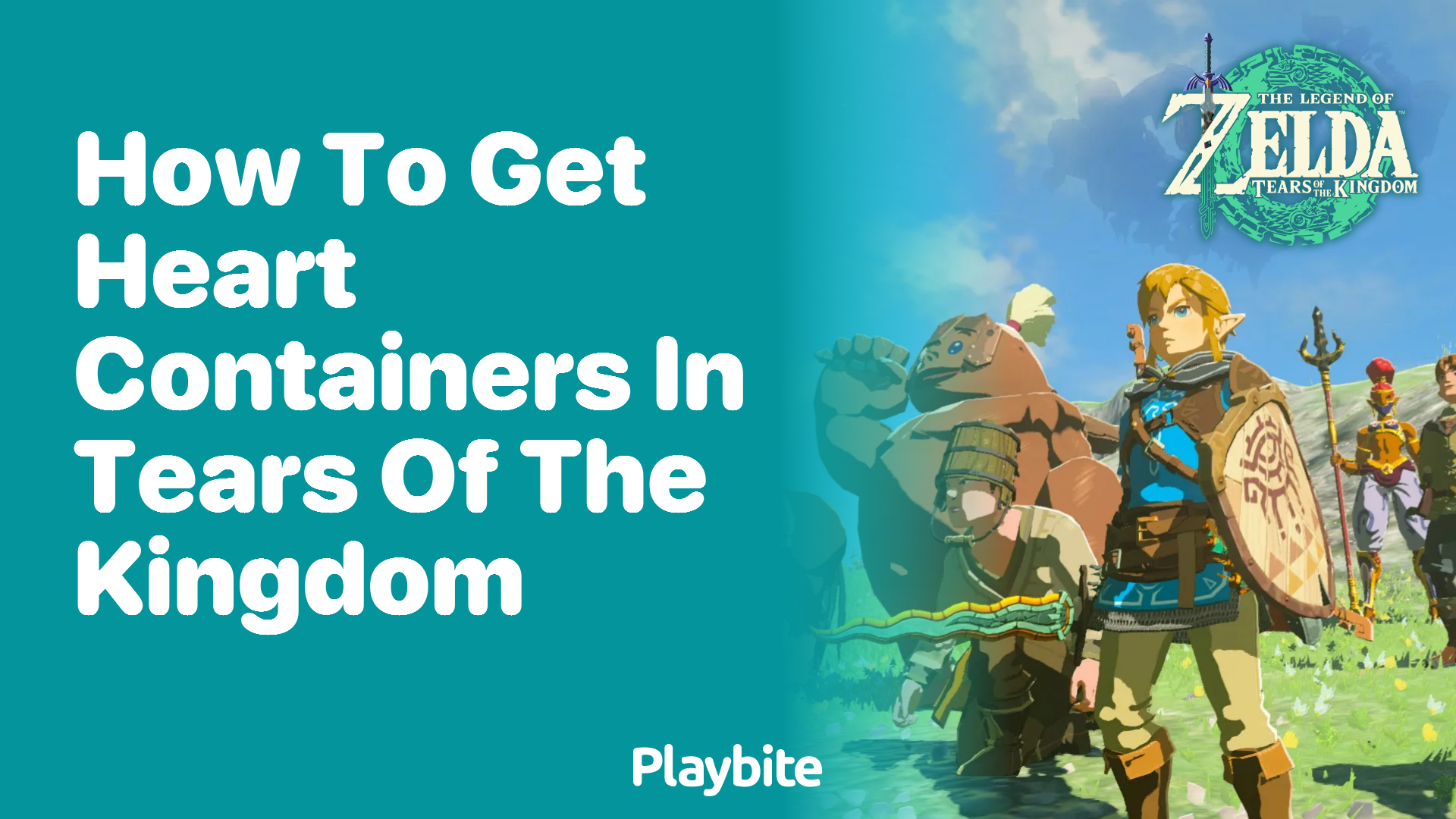 How to Get Heart Containers in Tears of the Kingdom Playbite