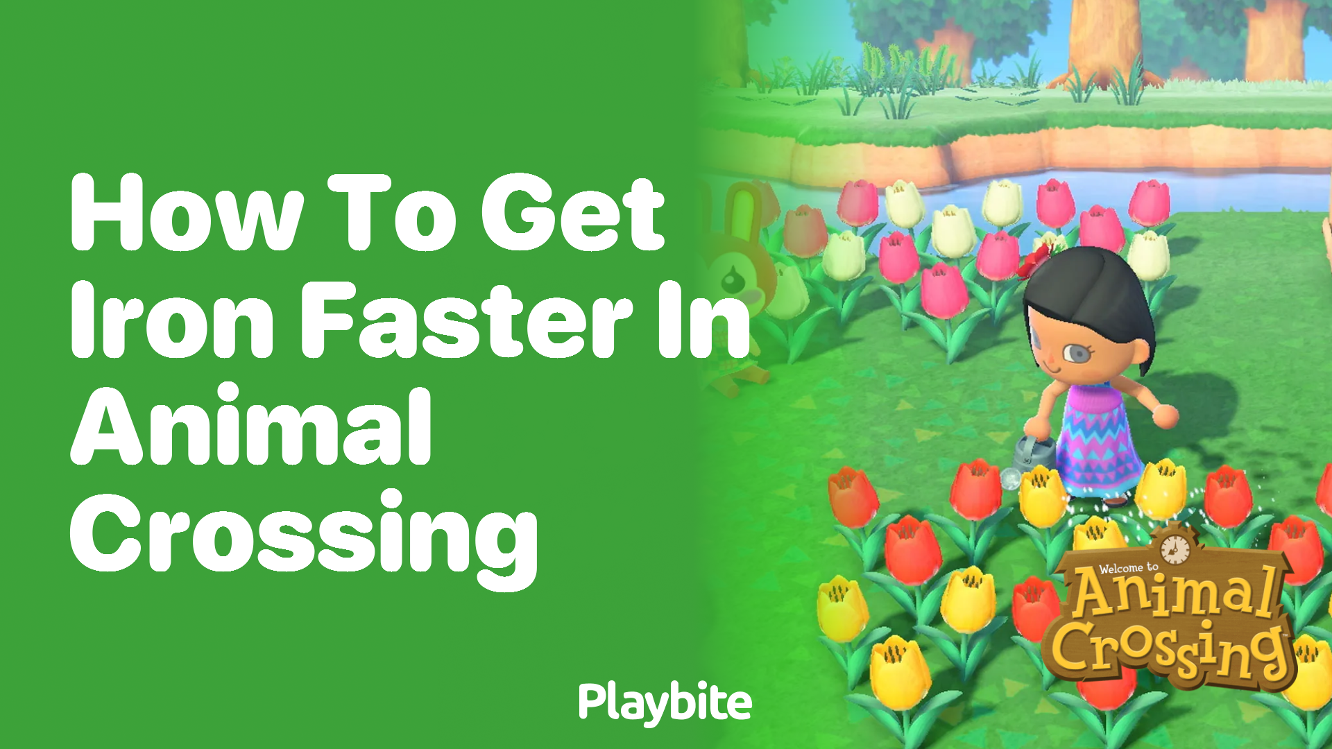 How to get iron faster in Animal Crossing