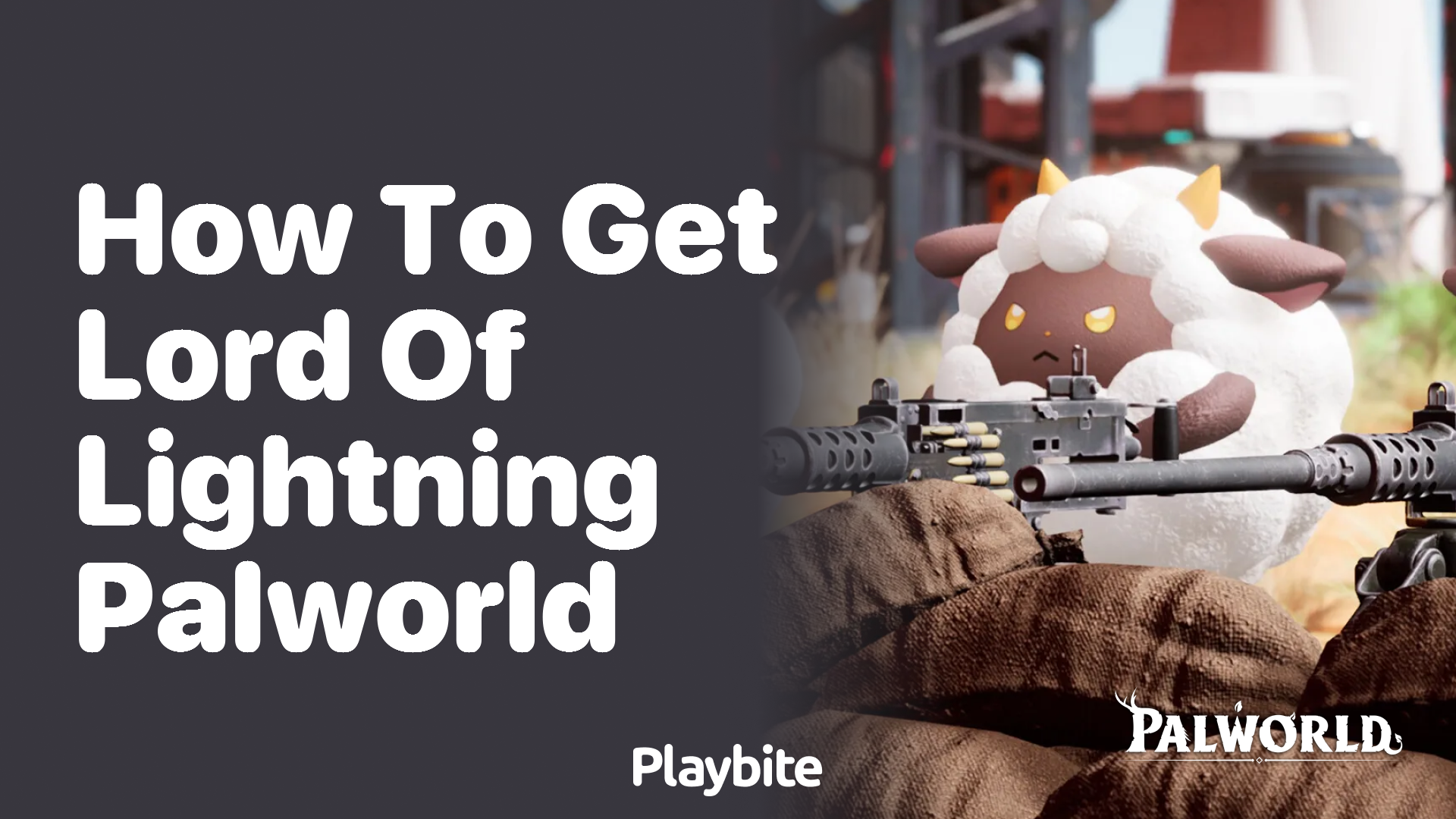 How to Get the Lord of Lightning in Palworld