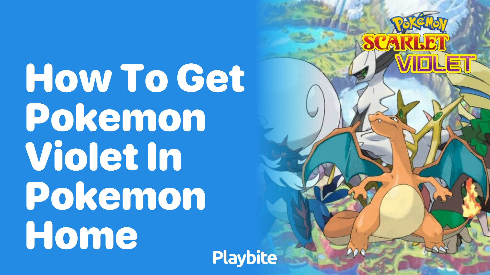 How to get Pokemon Violet in Pokemon Home