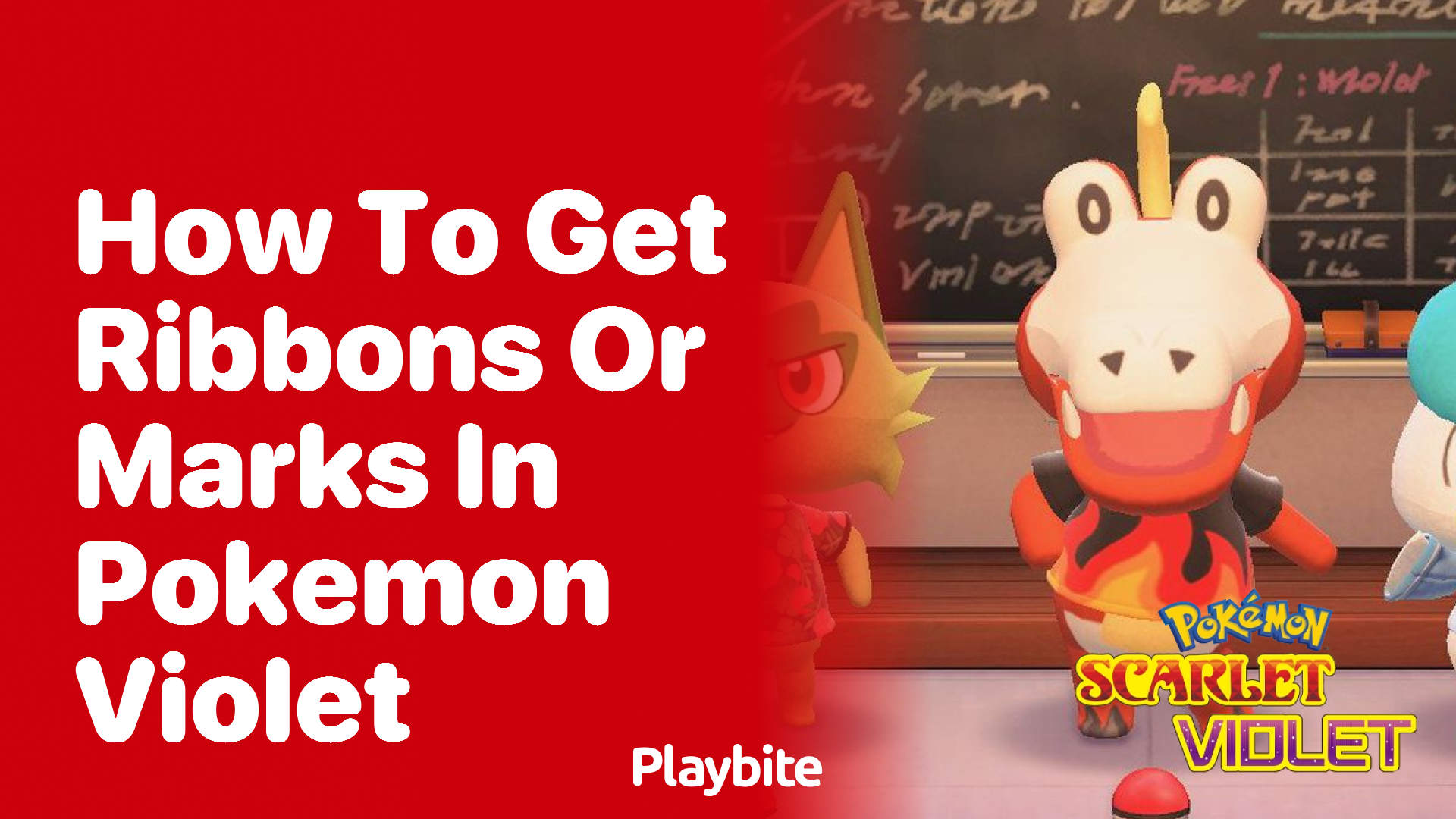 How to Get Ribbons or Marks in Pokemon Violet Playbite