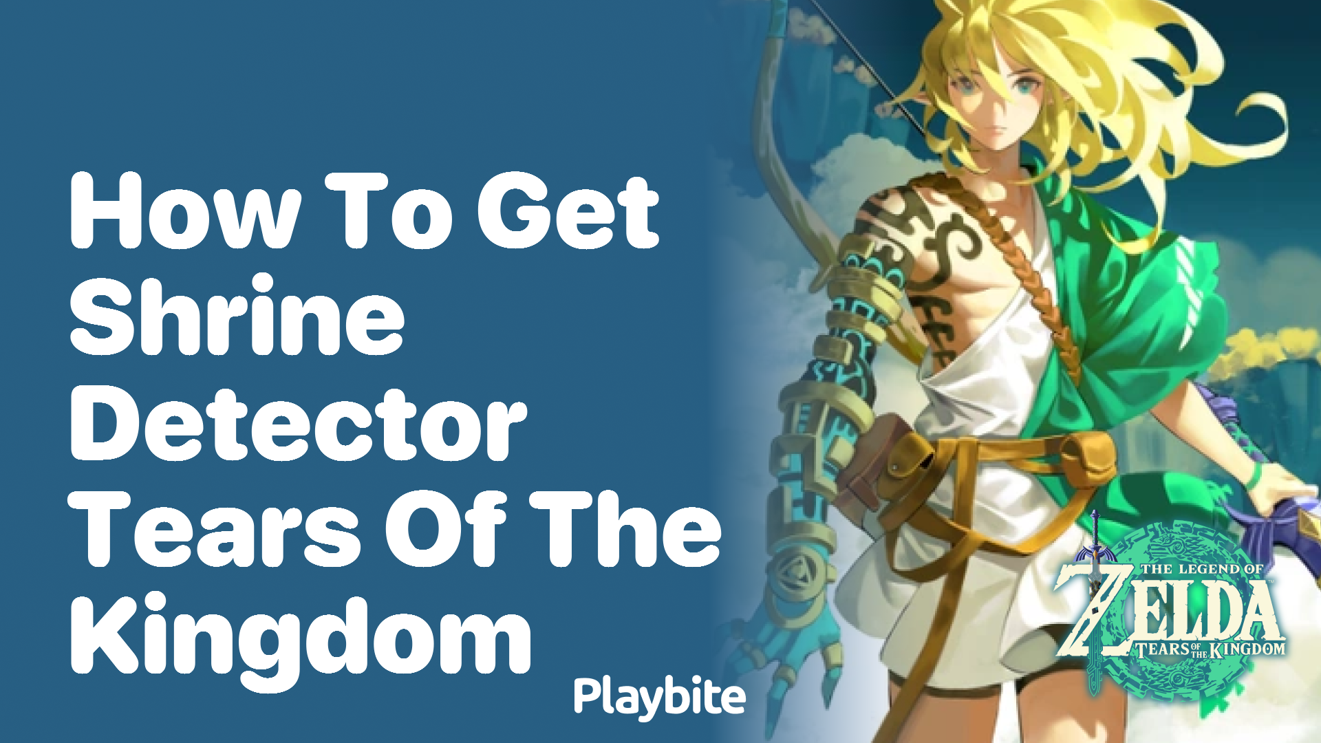 How to Get the Shrine Detector in Tears of the Kingdom