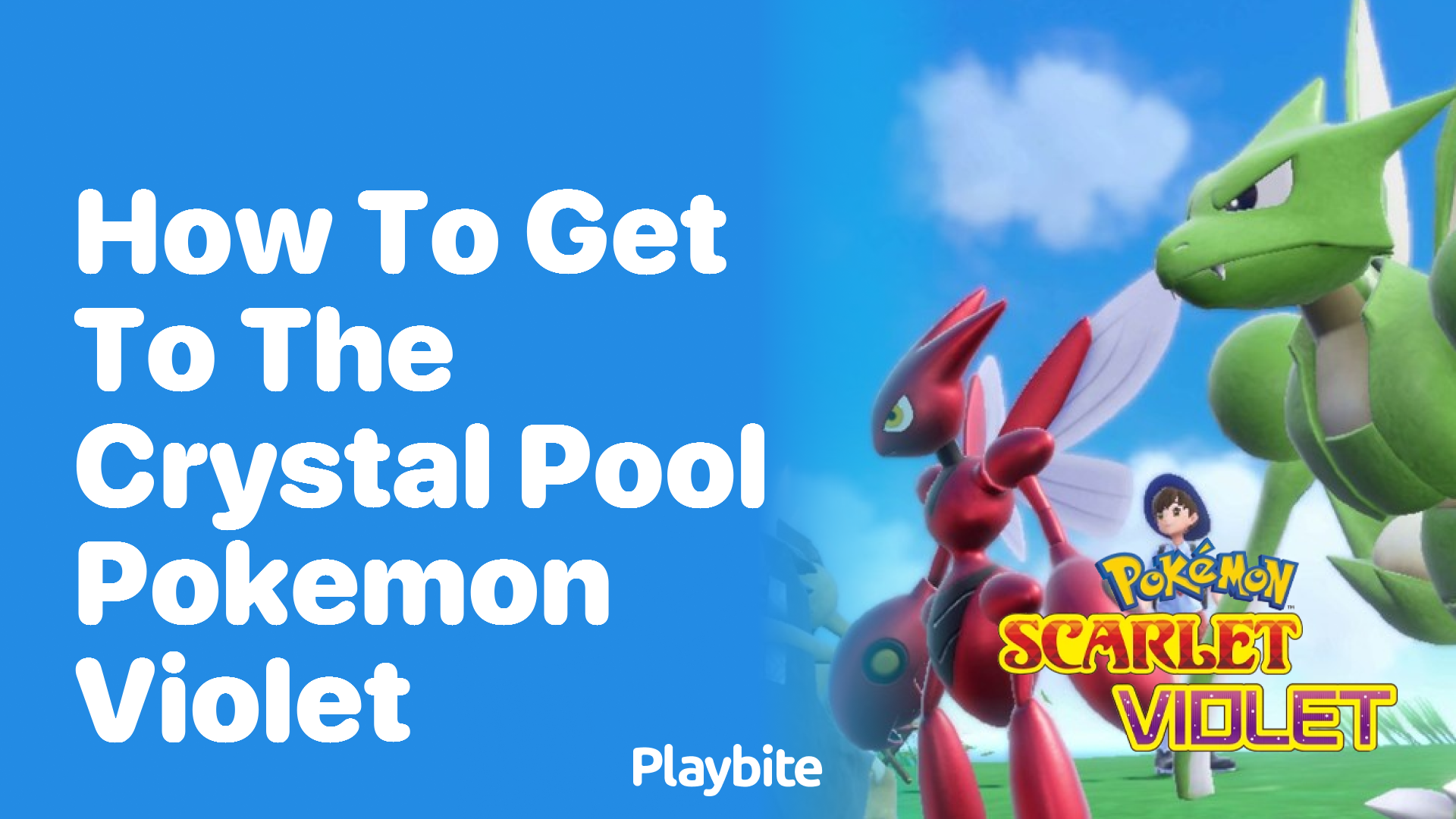 How to get to the Crystal Pool in Pokemon Violet