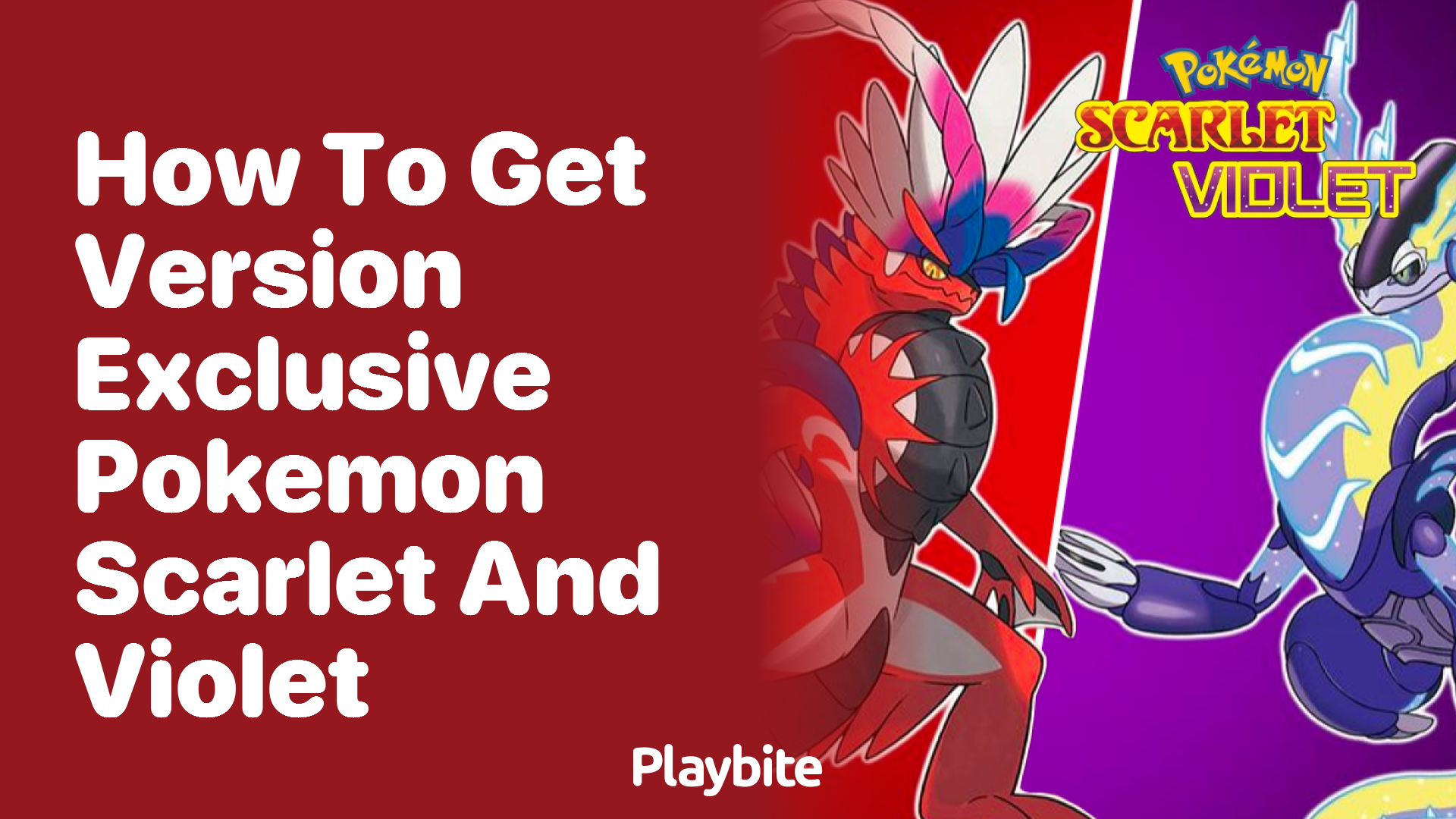 How to Get Version Exclusive Pokemon in Scarlet and Violet