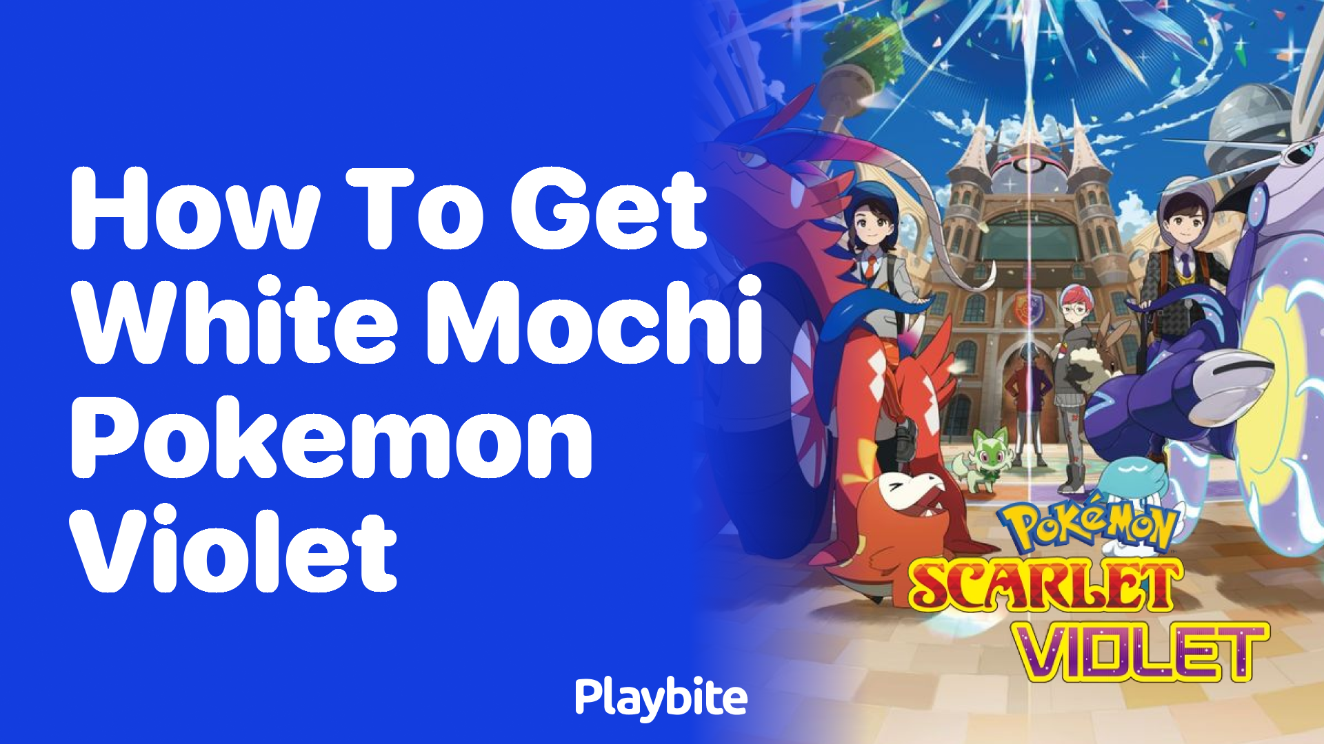 How to Get White Mochi in Pokemon Violet