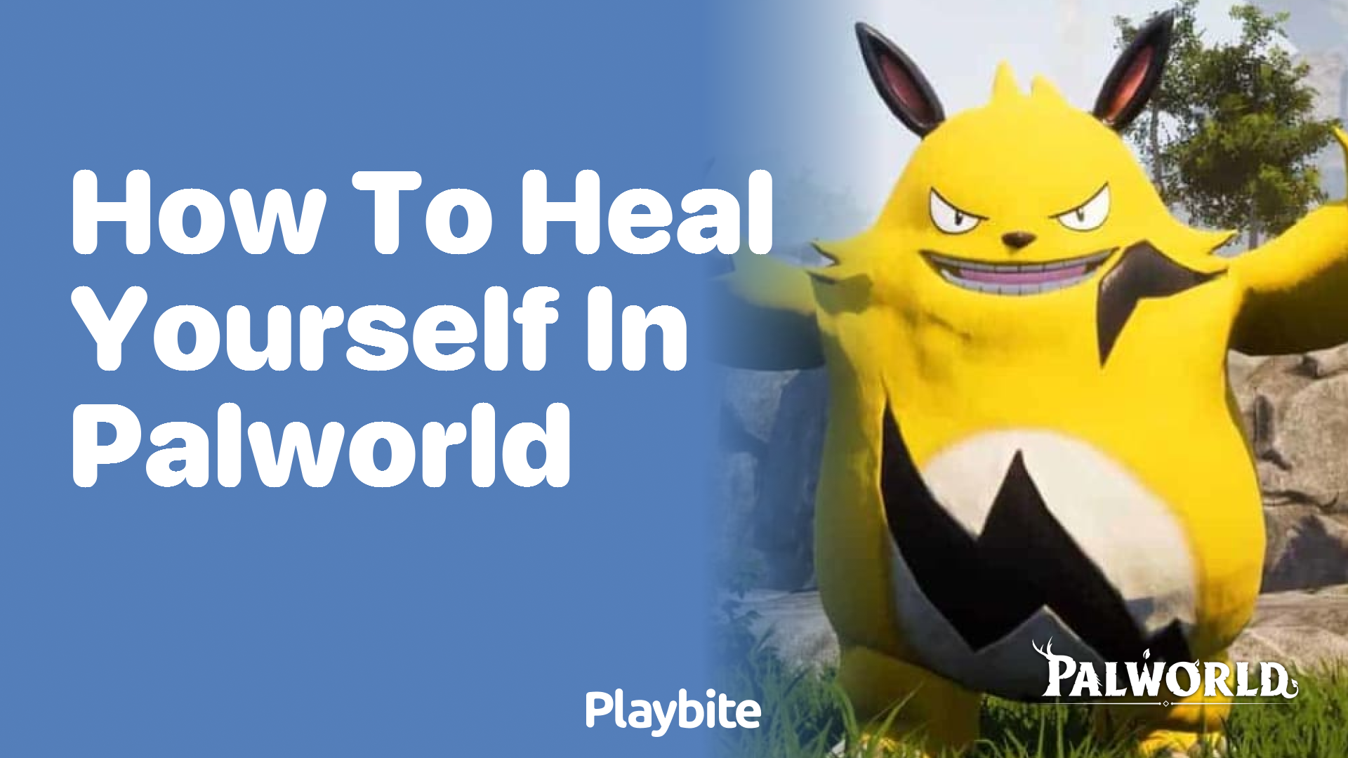 How to heal yourself in Palworld