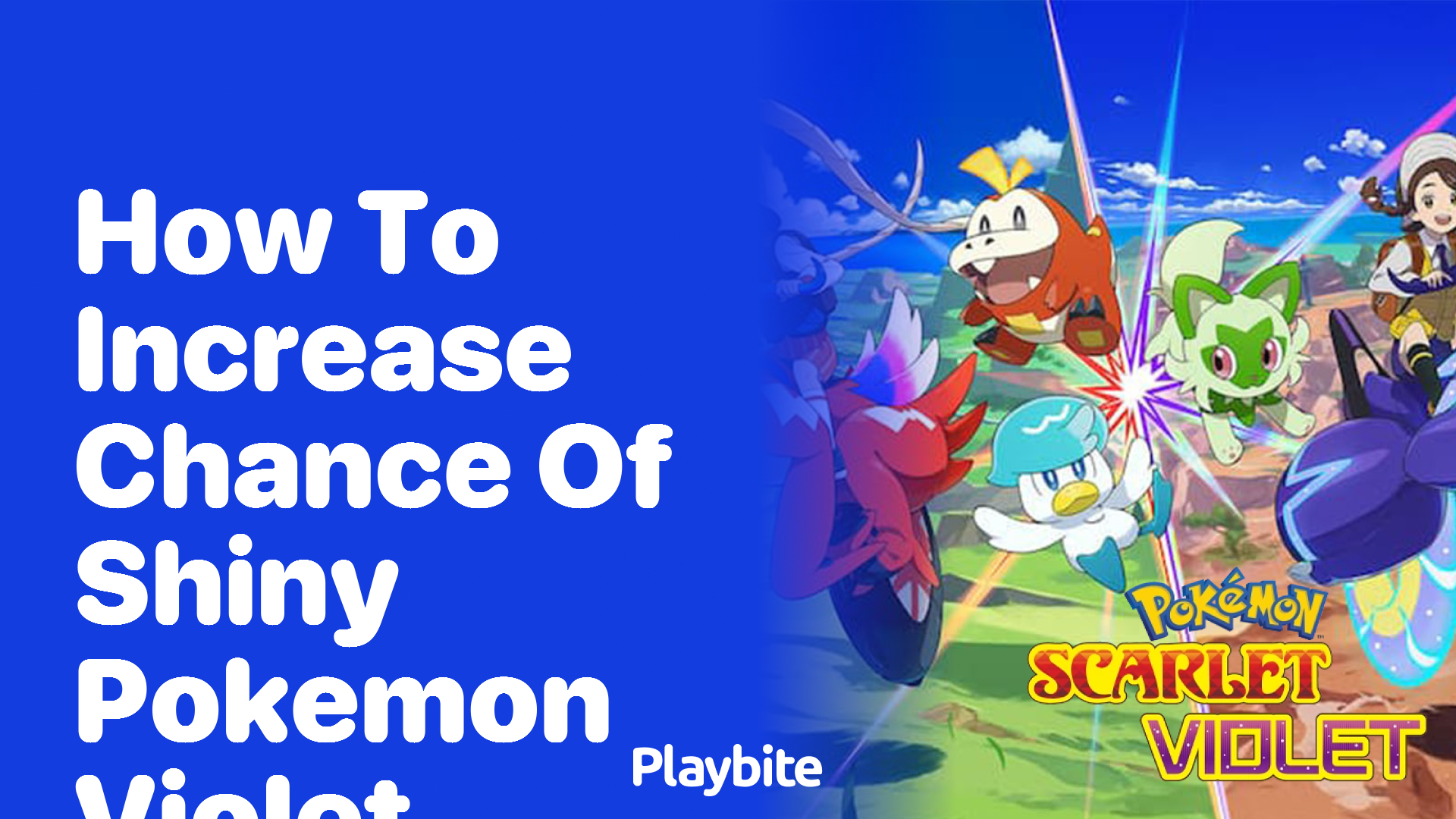 How to Increase Your Chance of Finding Shiny Pokémon in Pokémon Violet