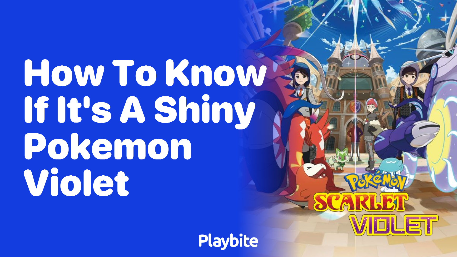 How to know if it’s a shiny Pokémon in Pokémon Violet