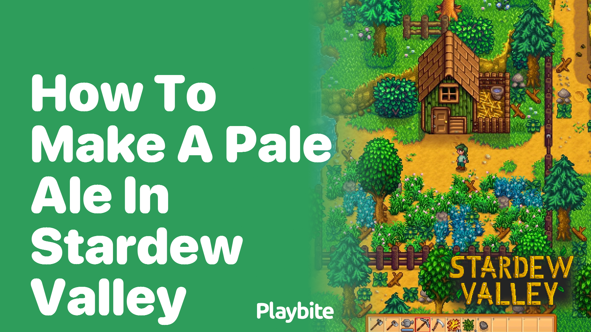 How to make a pale ale in Stardew Valley