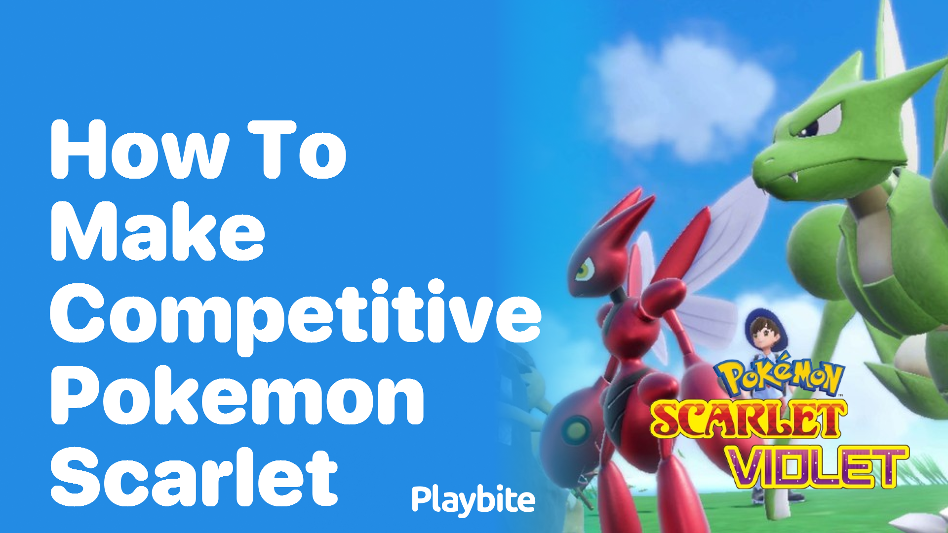 How to Make Competitive Pokémon in Scarlet
