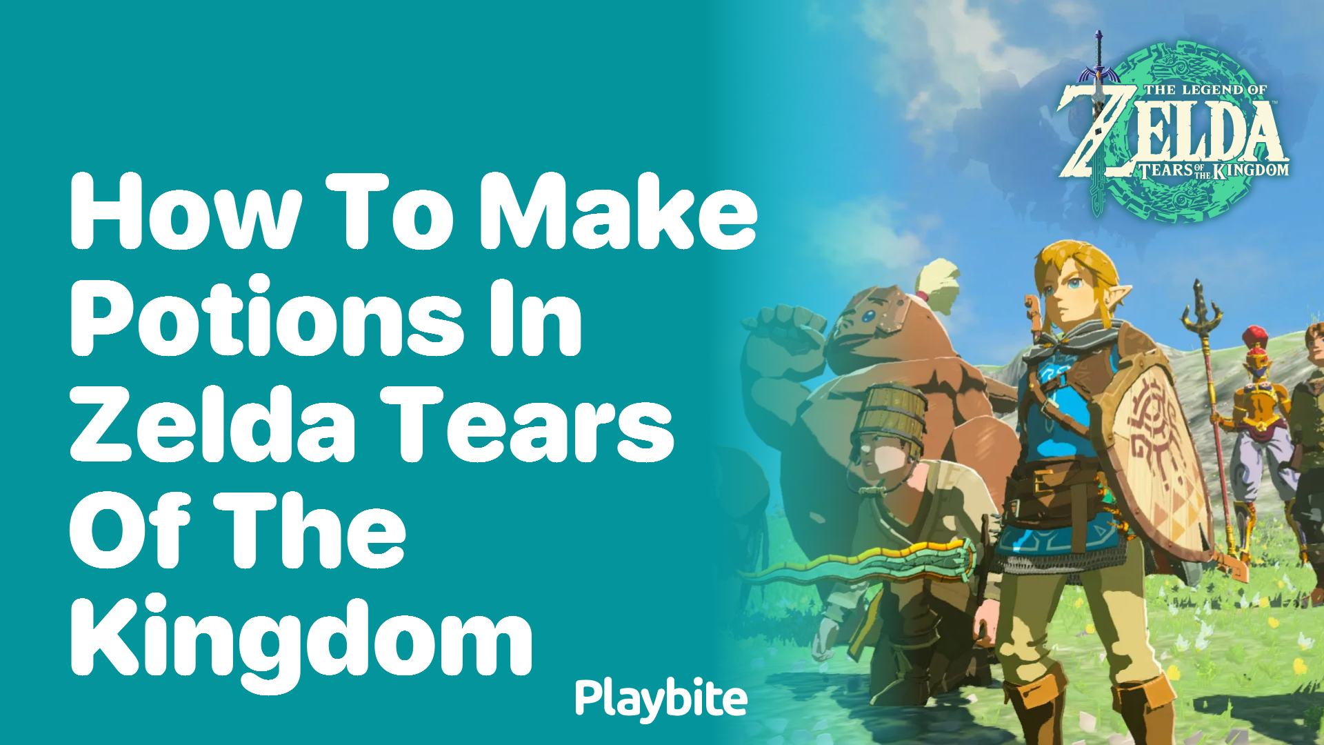 How to make potions in Zelda Tears of the Kingdom Playbite