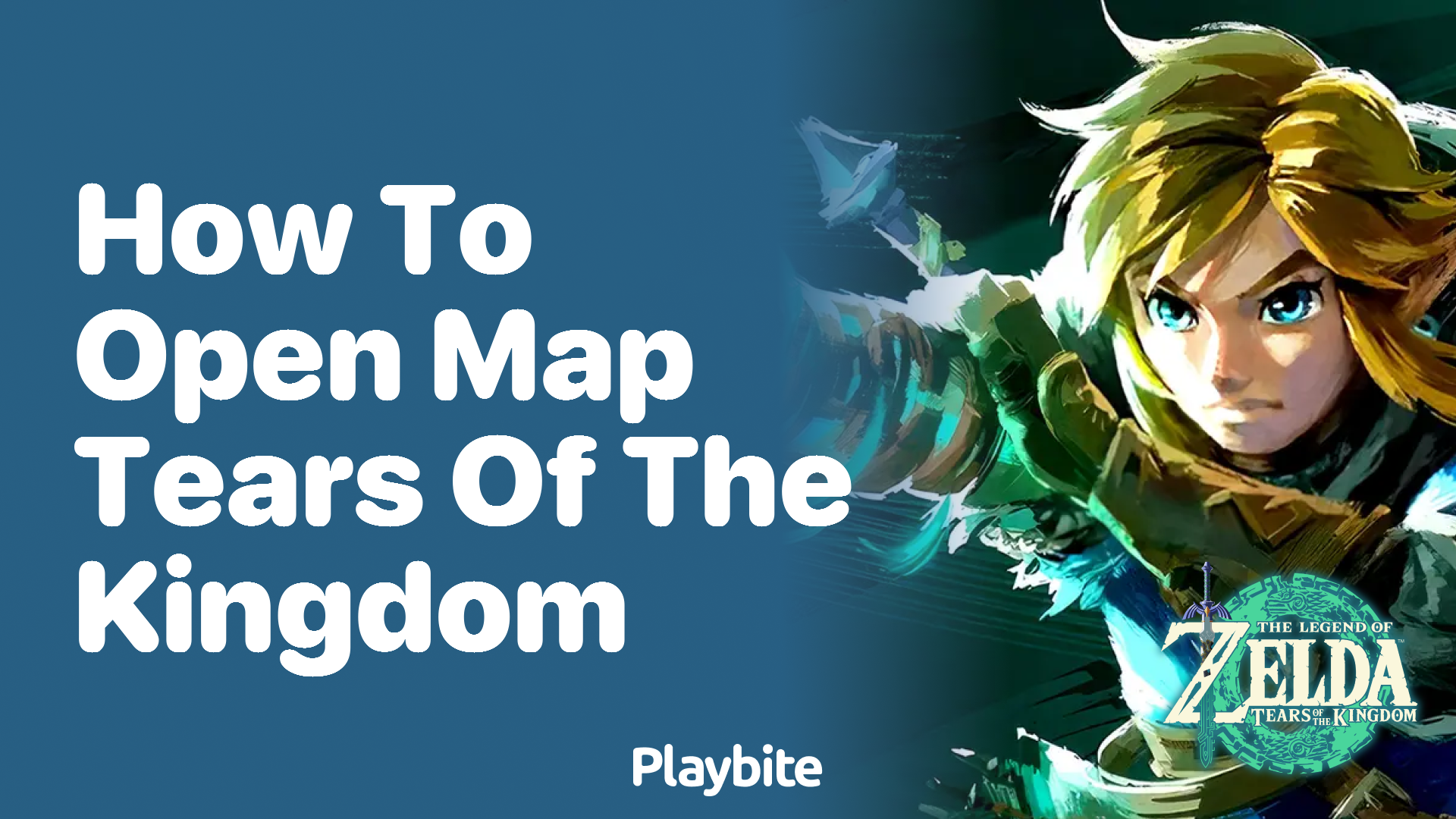 How to Open the Map in Tears of the Kingdom