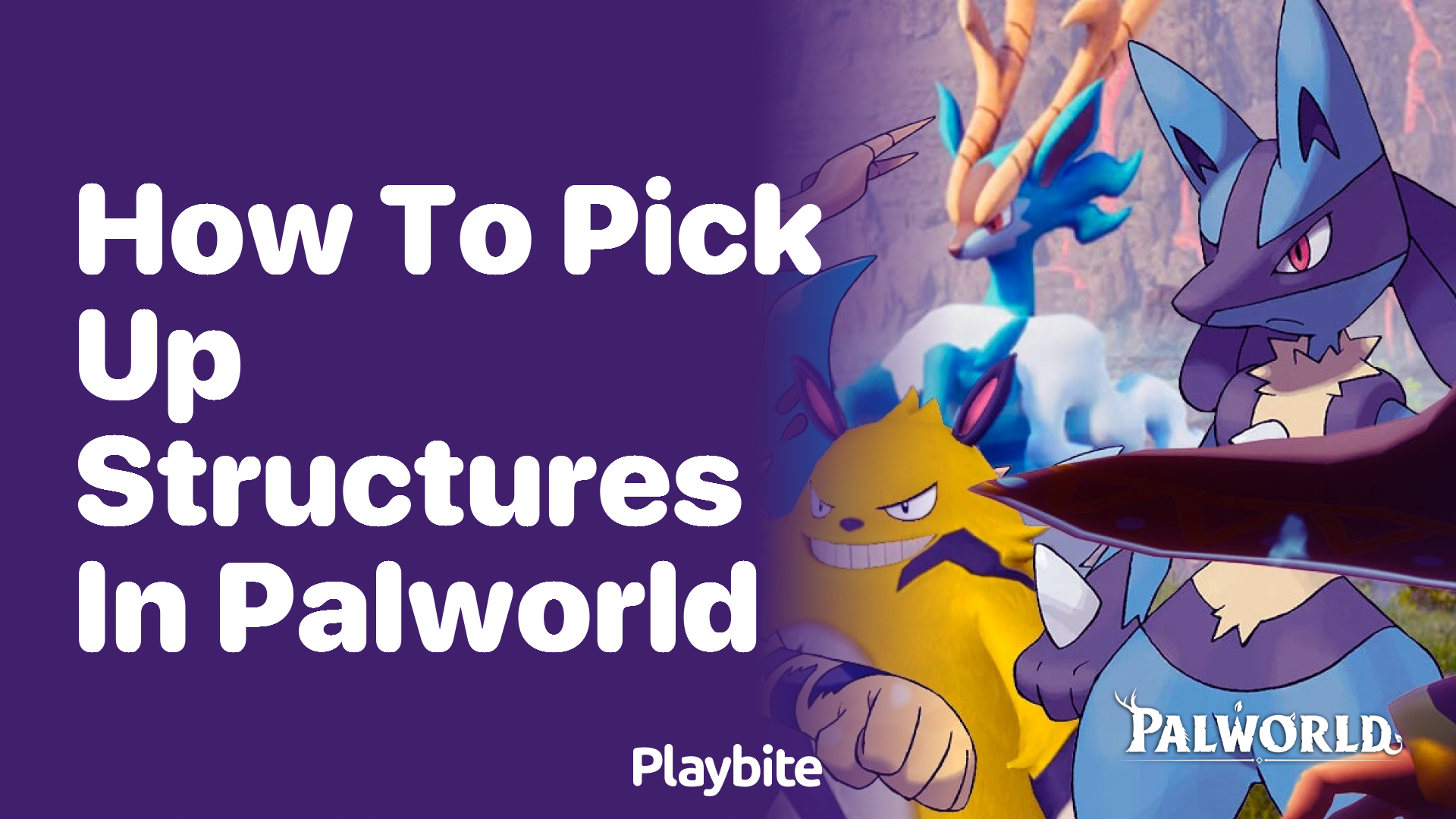 How to Pick Up Structures in Palworld