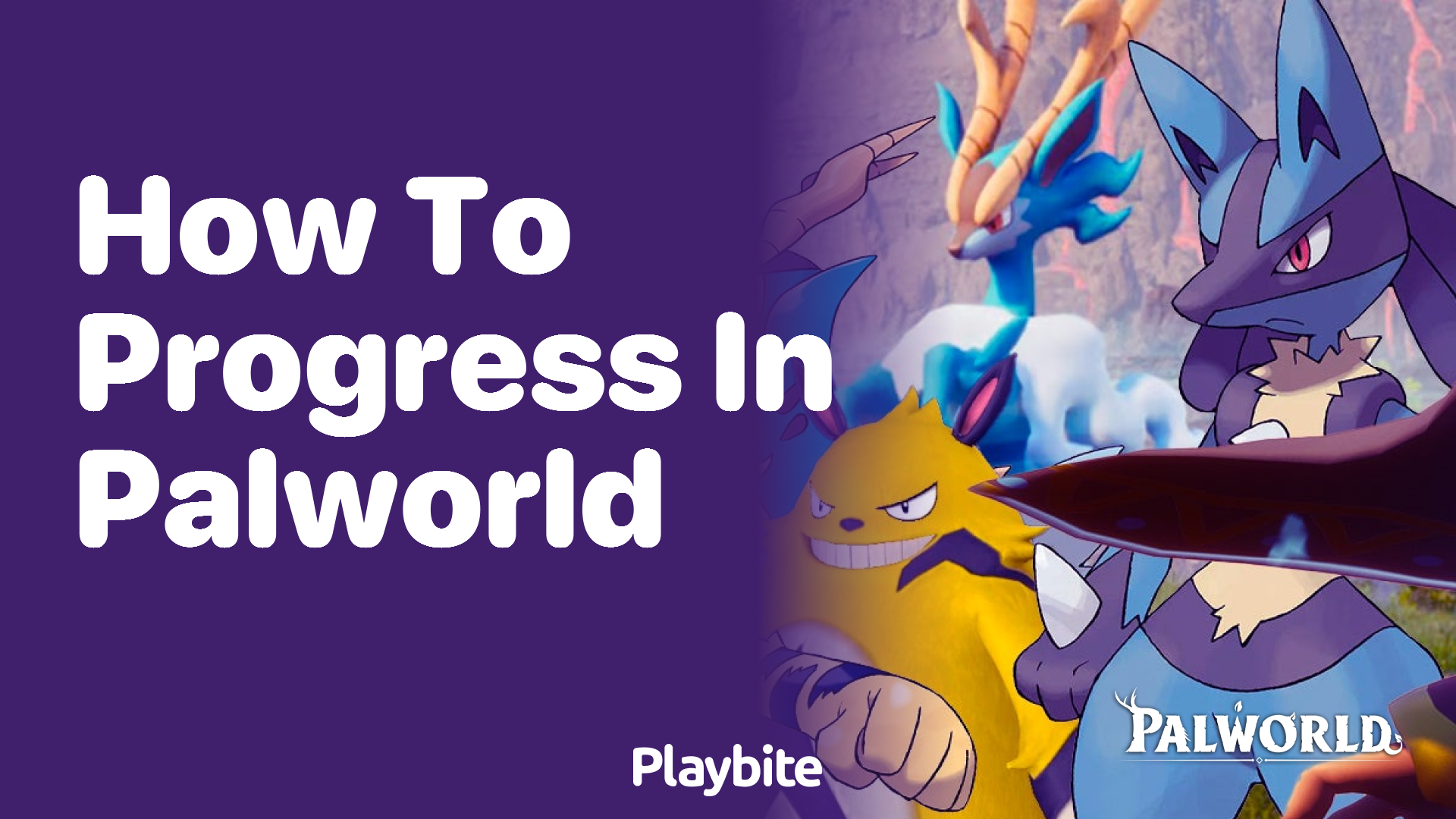 How to Progress in Palworld