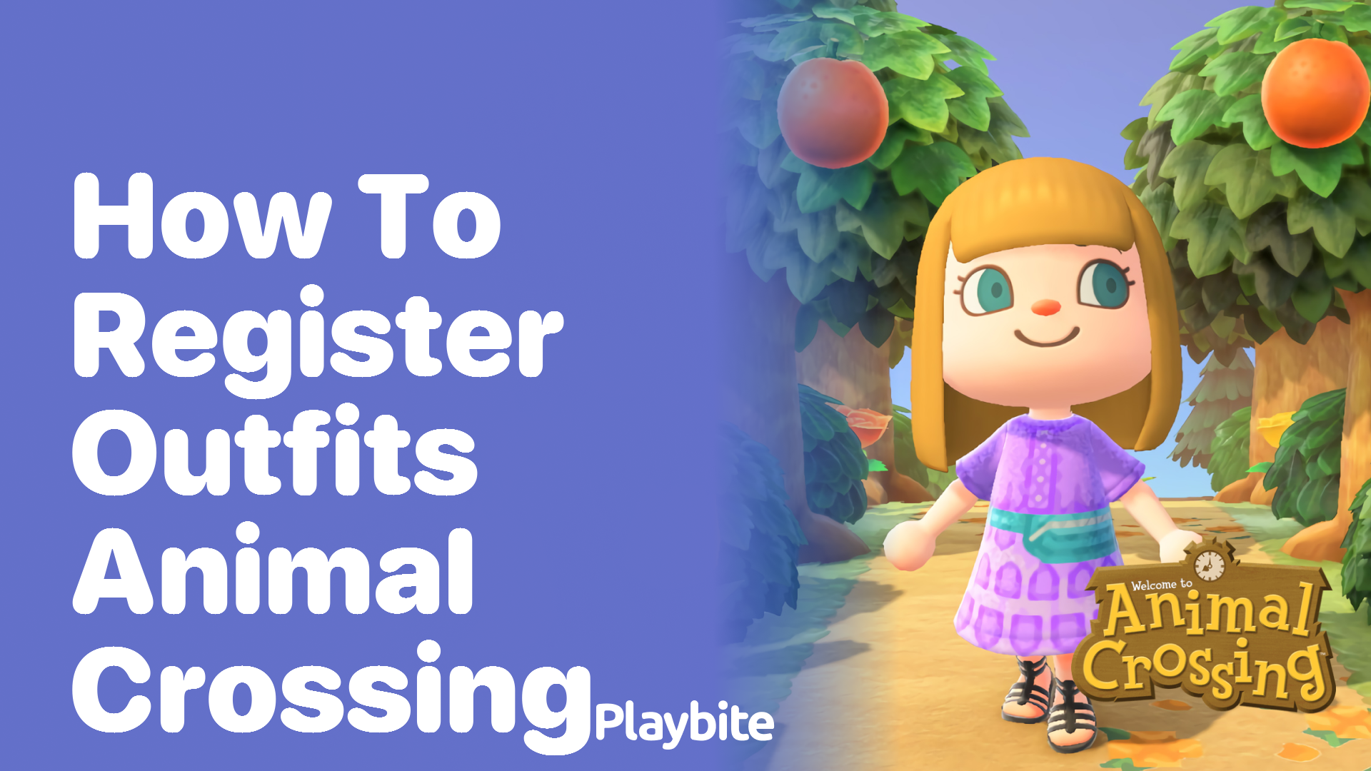 How to Register Outfits in Animal Crossing Playbite