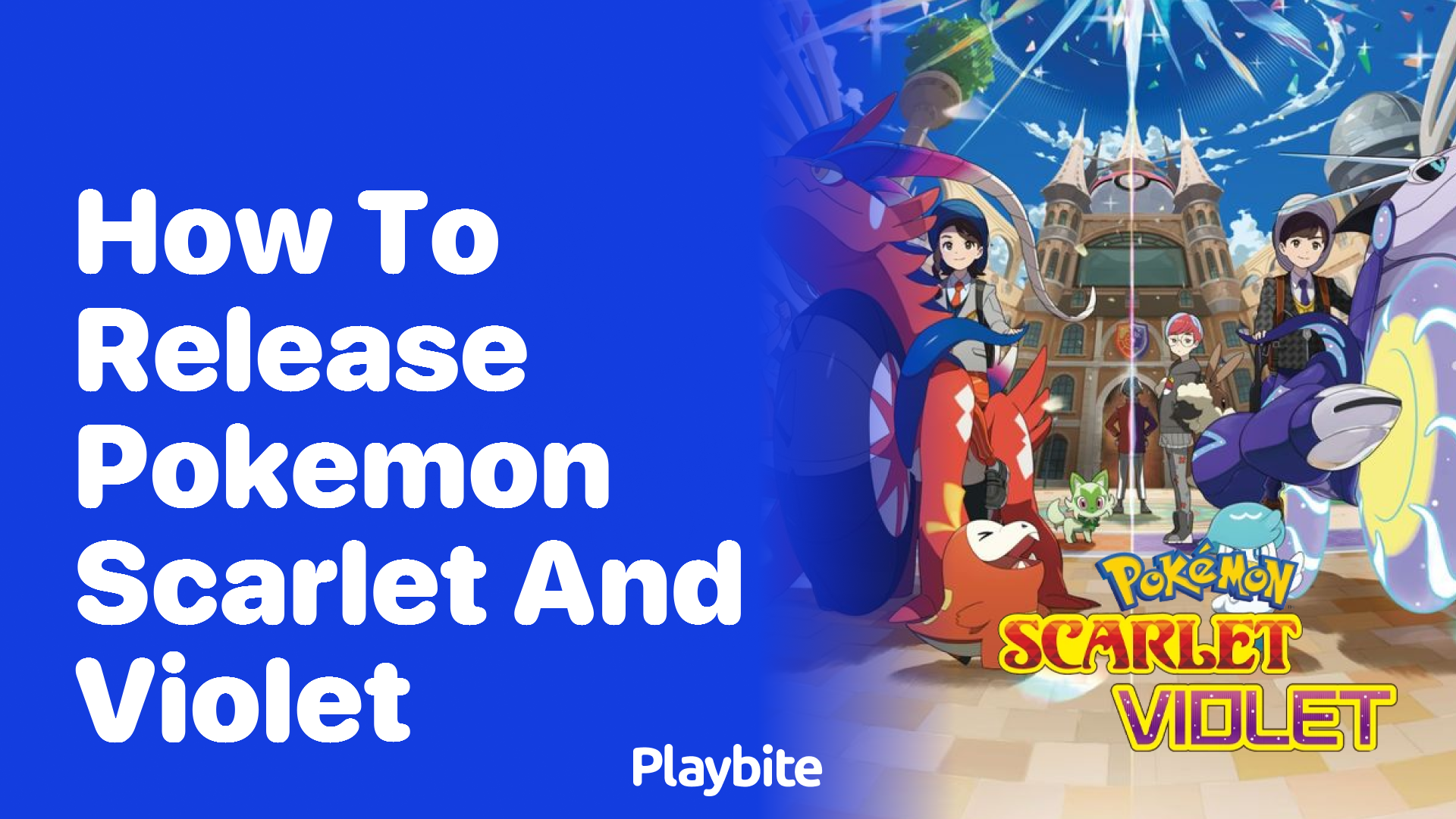 How to Release Pokemon in Pokemon Scarlet and Pokemon Violet