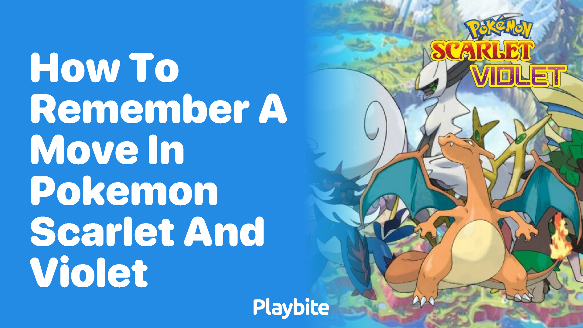 How to Remember a Move in Pokémon Scarlet and Violet