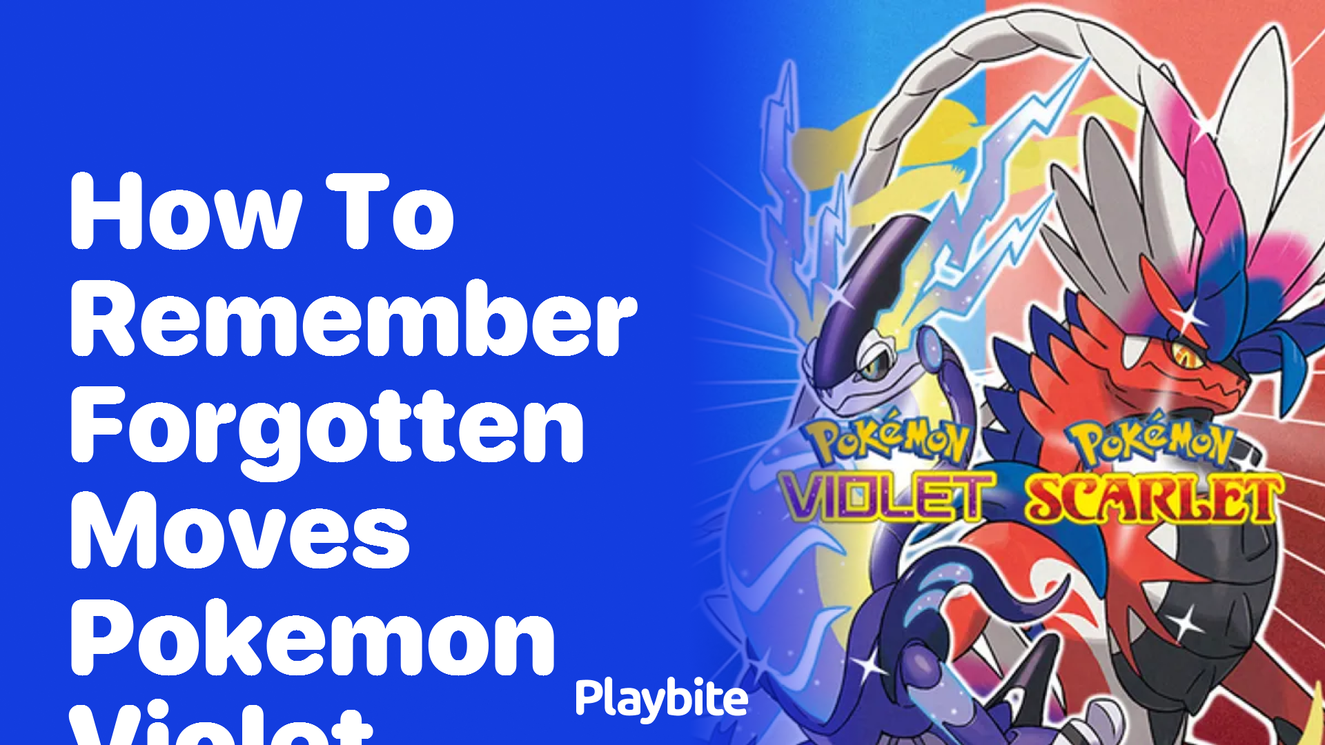 How to remember forgotten moves in Pokémon Violet
