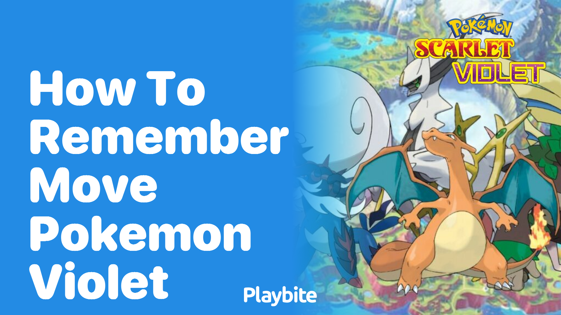 How to remember moves in Pokemon Violet