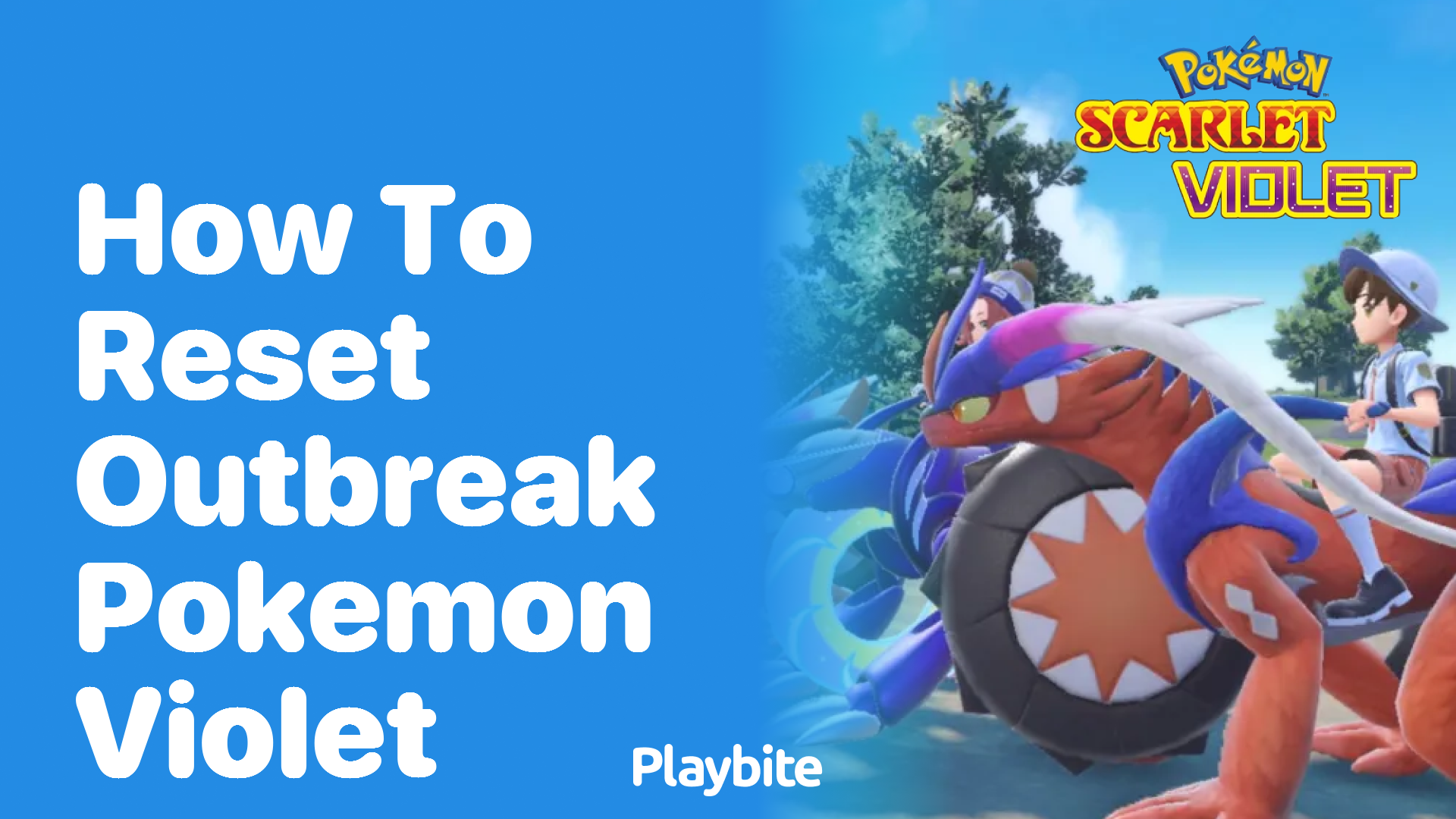 How to reset Outbreak Pokemon in Pokemon Violet