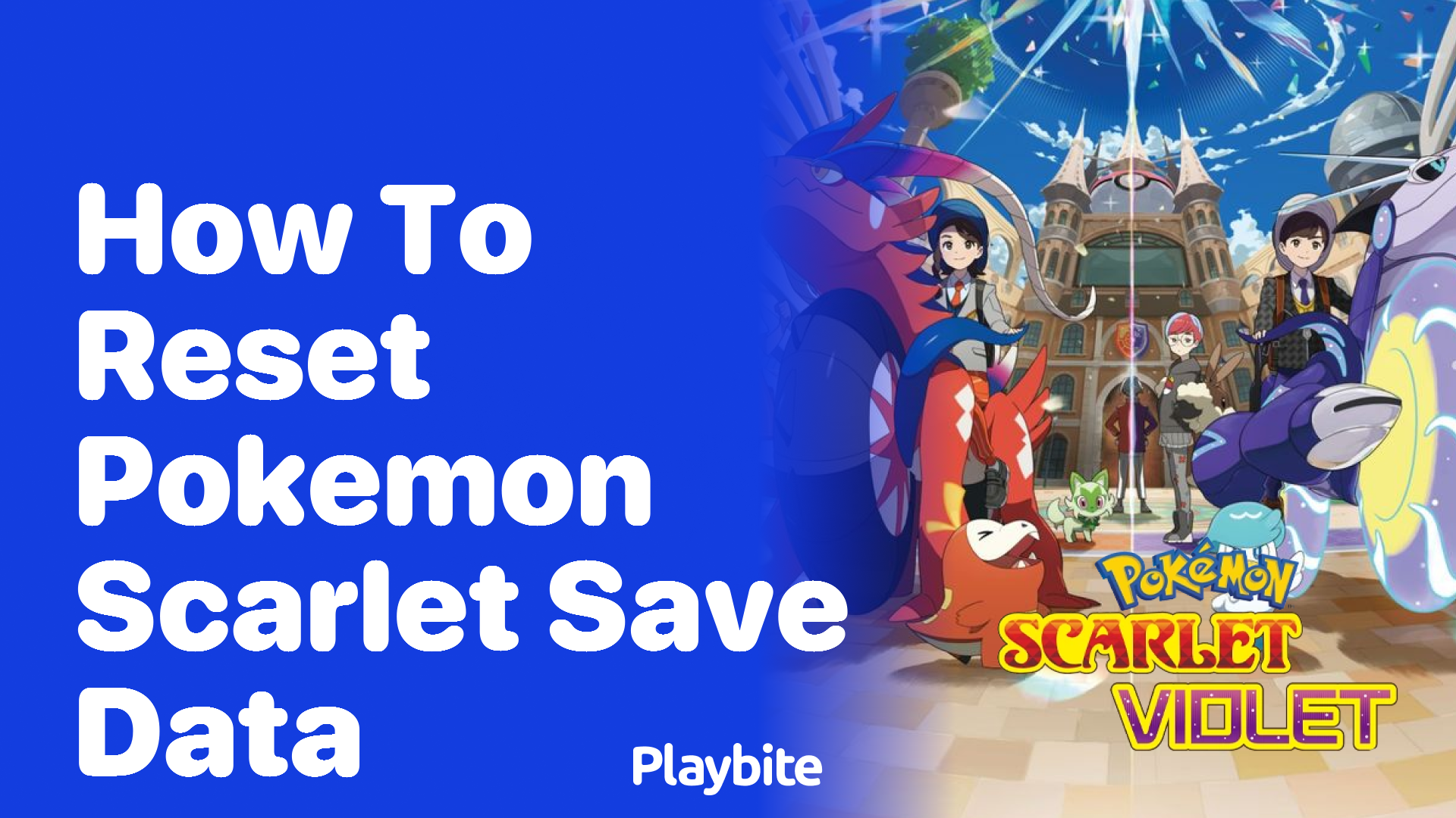 How to Reset Pokemon Scarlet Save Data