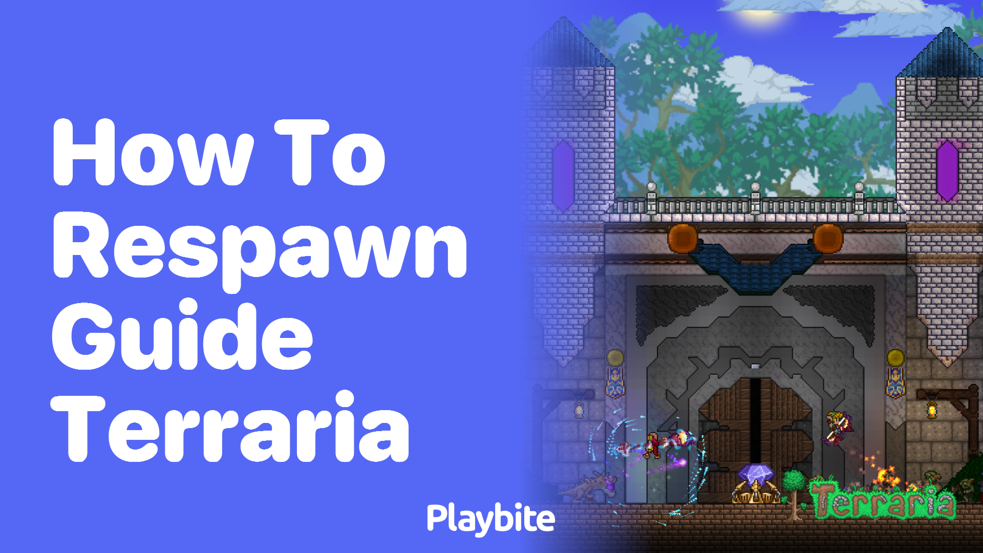 How to respawn the Guide in Terraria Playbite