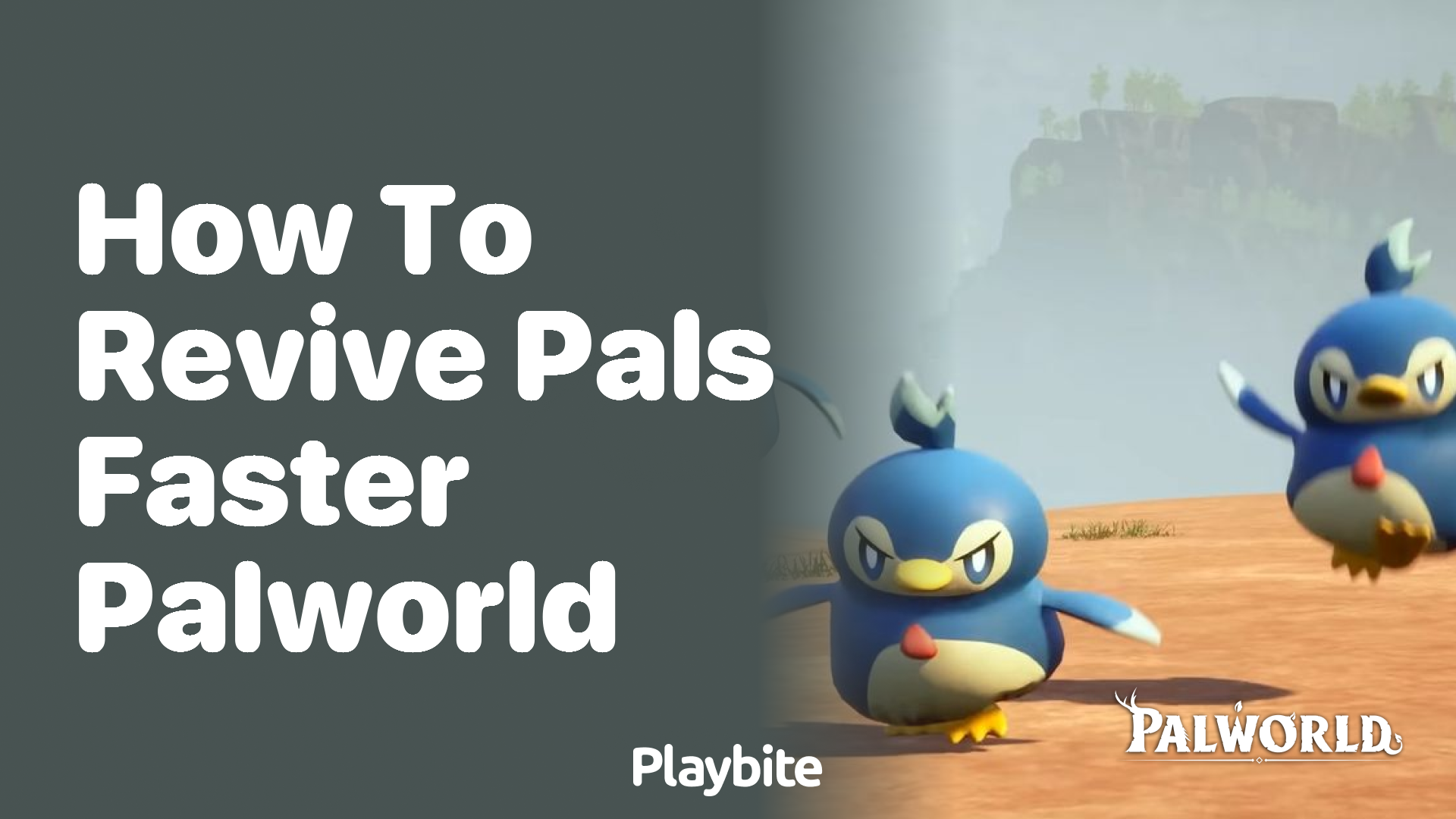 How to revive Pals faster in Palworld?