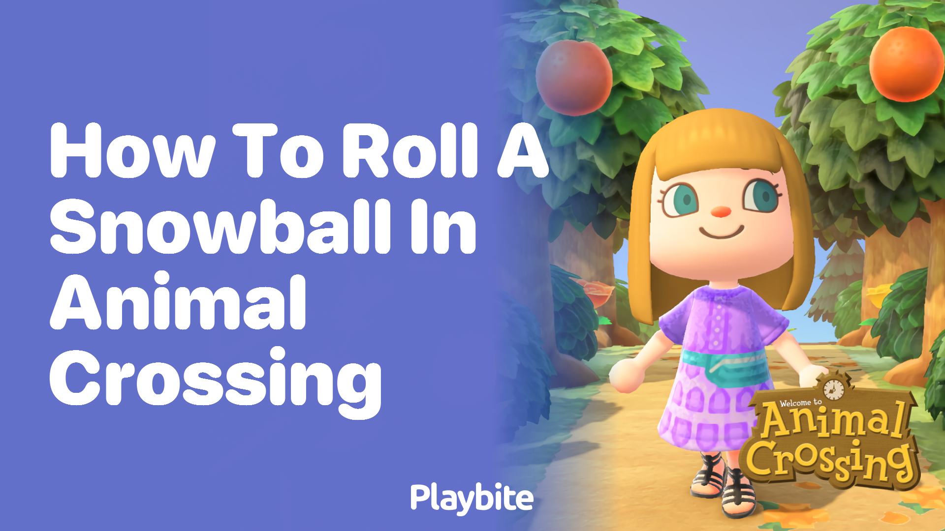 How to Roll a Snowball in Animal Crossing Playbite