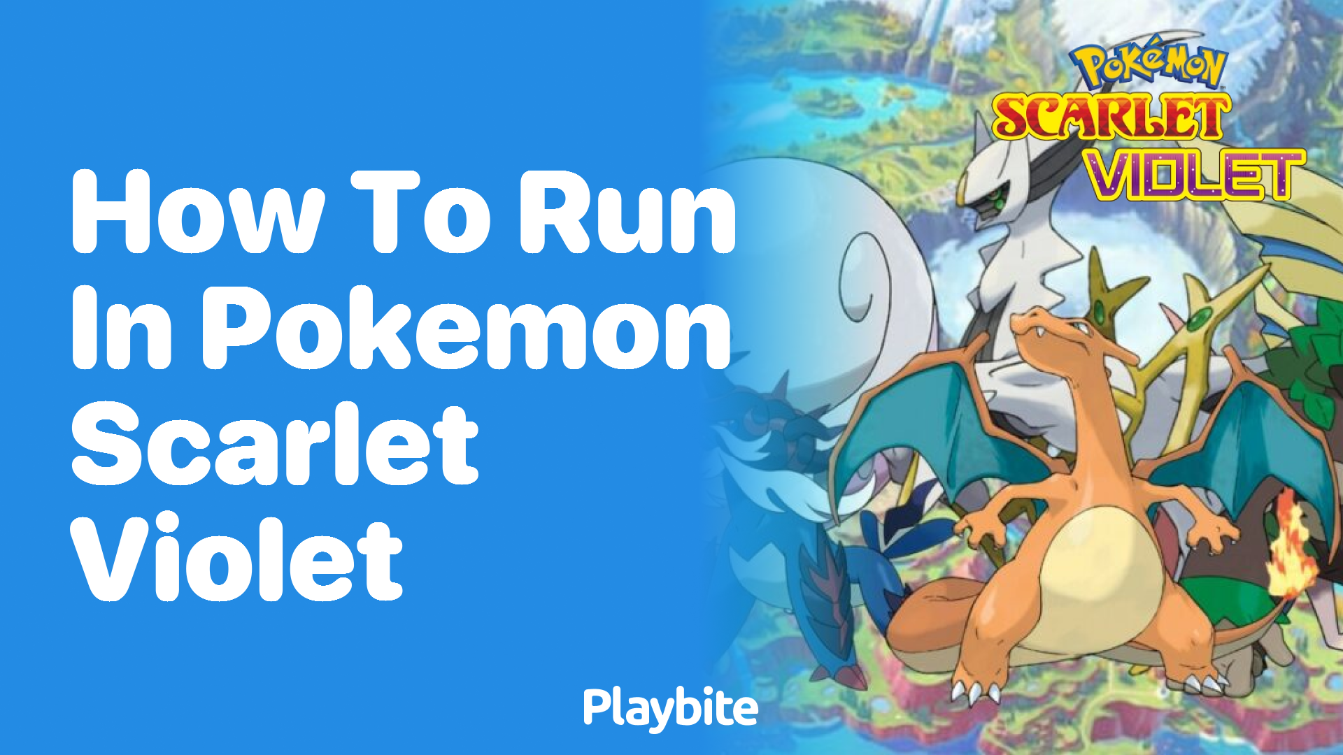 How to Run in Pokemon Scarlet and Violet