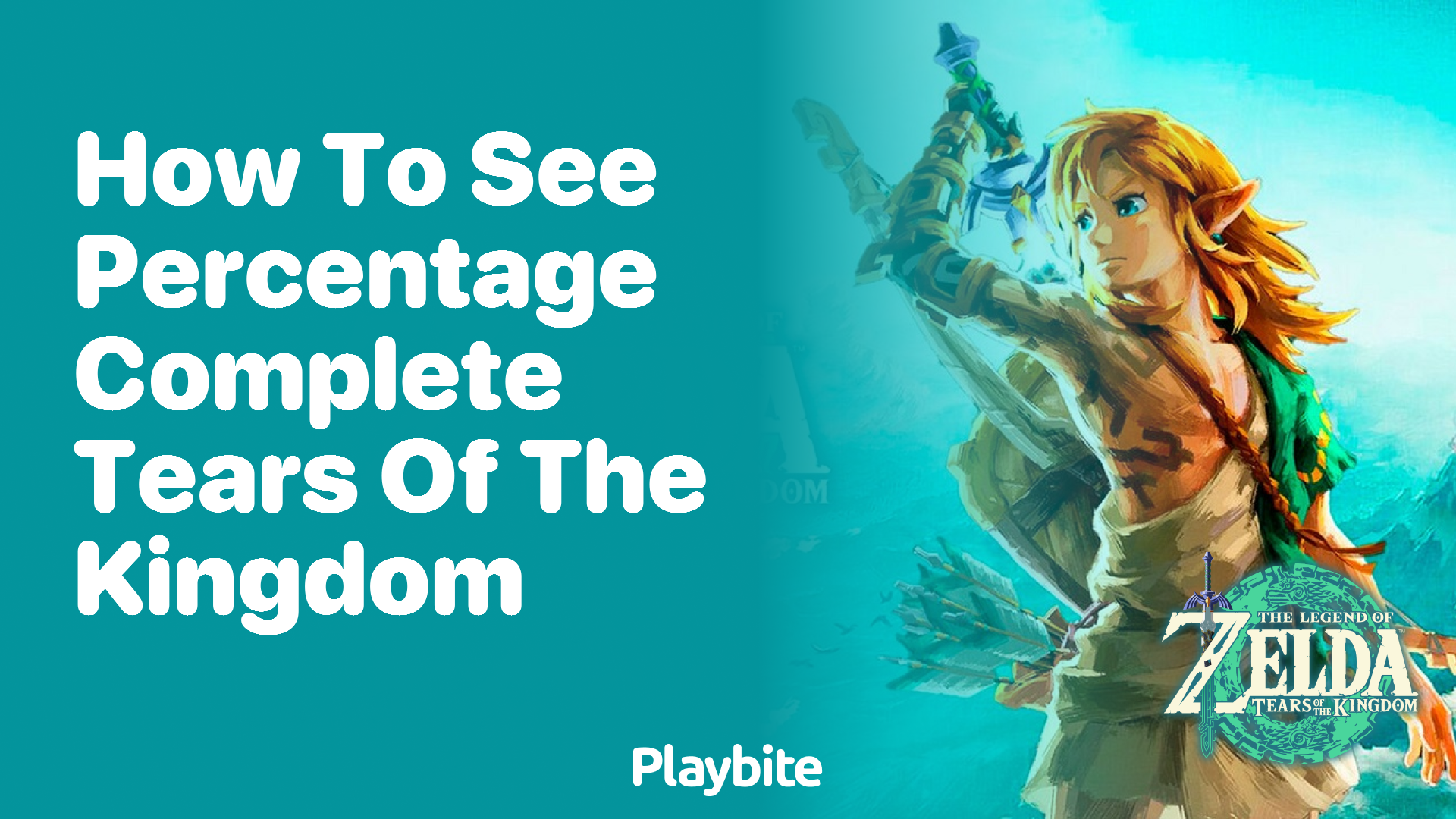 How to See Percentage Complete in Tears of the Kingdom