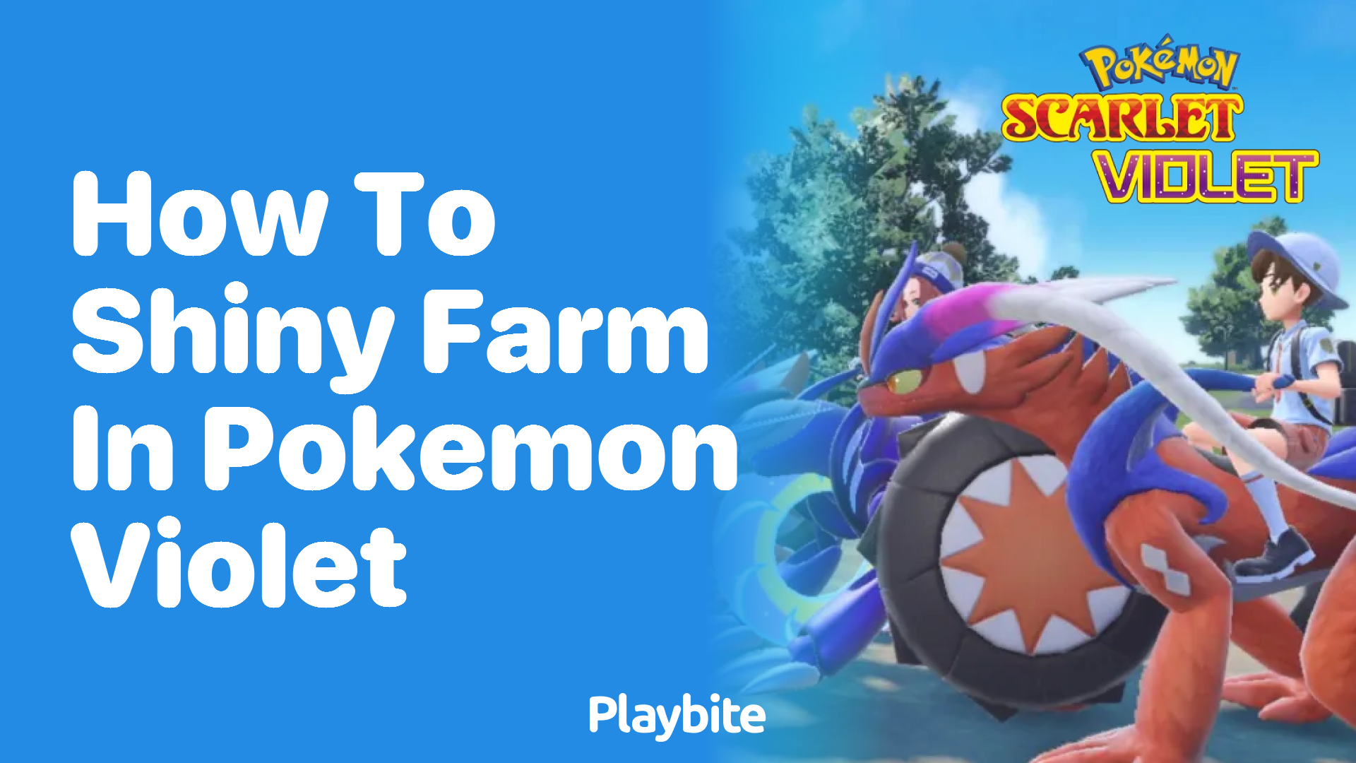 How to Shiny Farm in Pokemon Violet