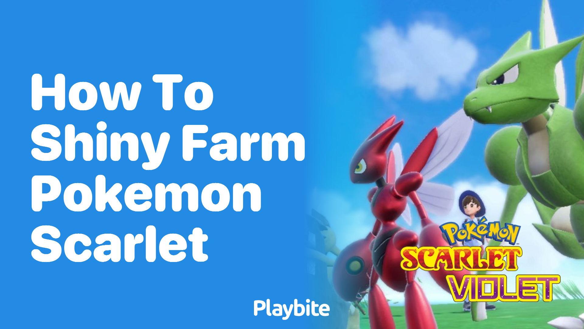 How to Shiny Farm in Pokemon Scarlet