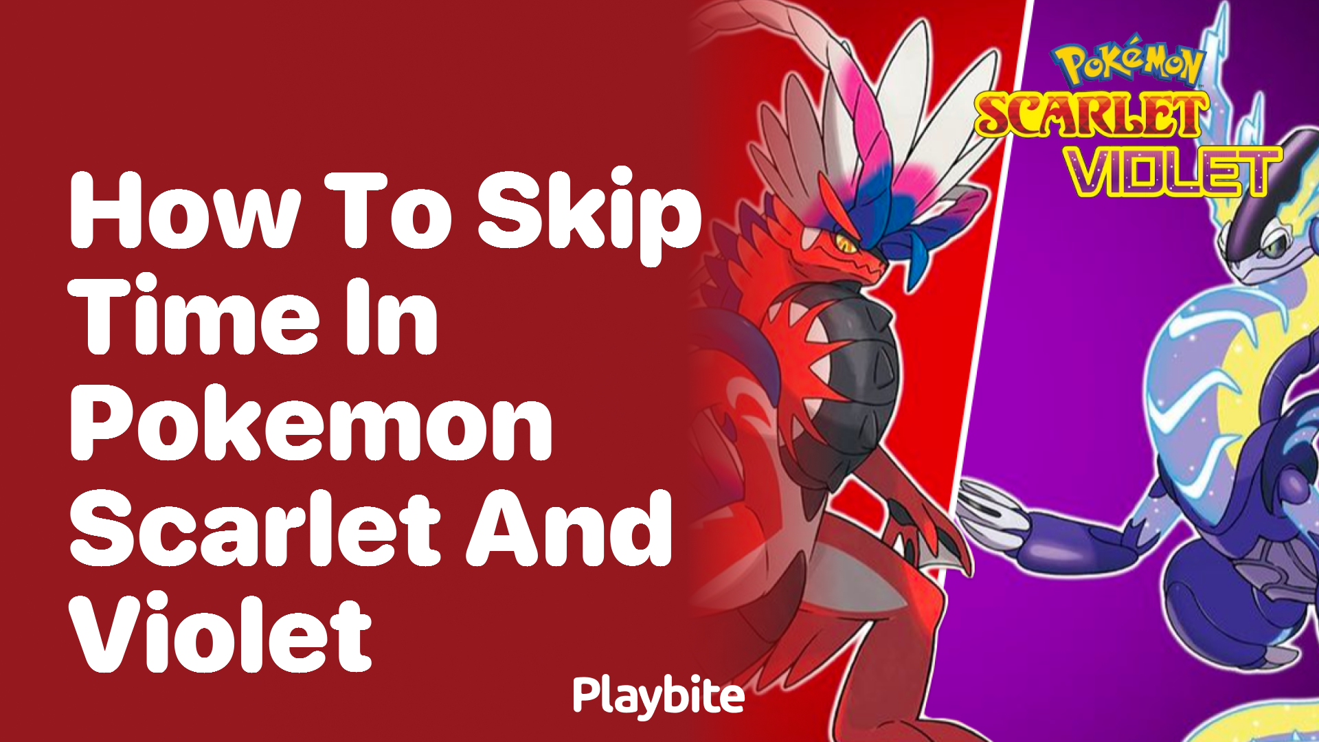 How to Skip Time in Pokemon Scarlet and Violet