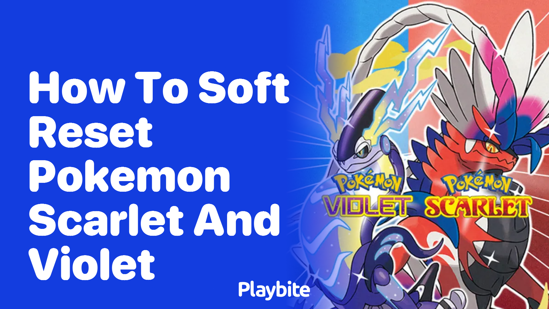 How to Soft Reset Pokemon Scarlet and Violet