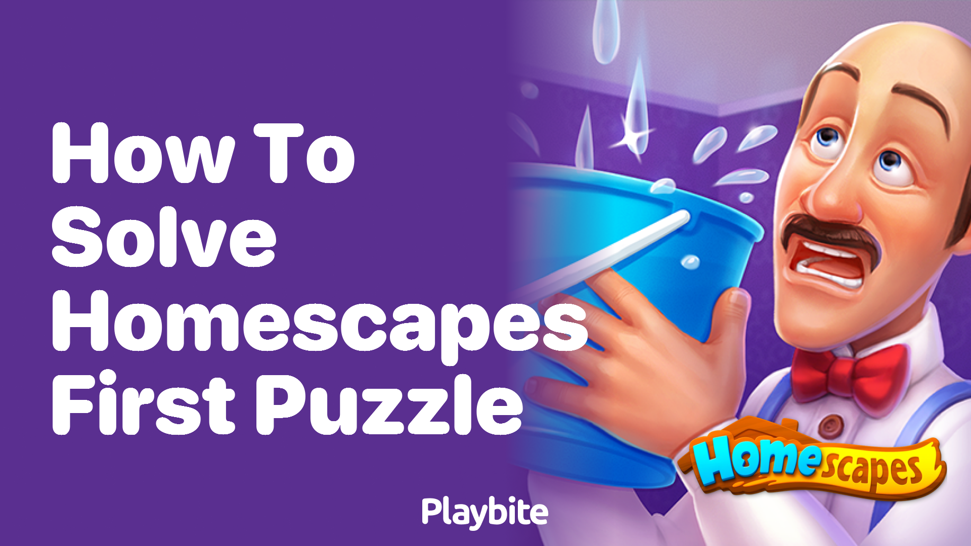 How to solve Homescapes&#8217; first puzzle