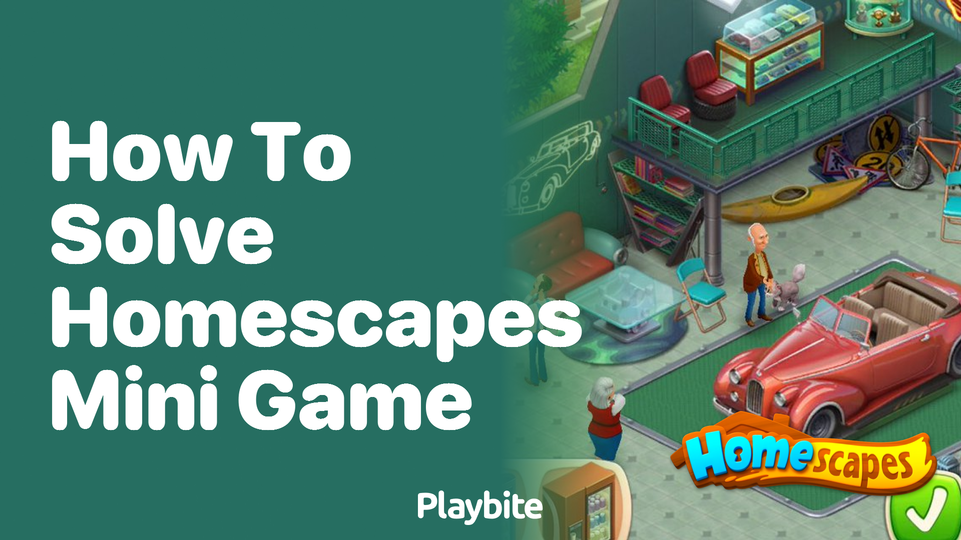How to Solve Homescapes Mini Game