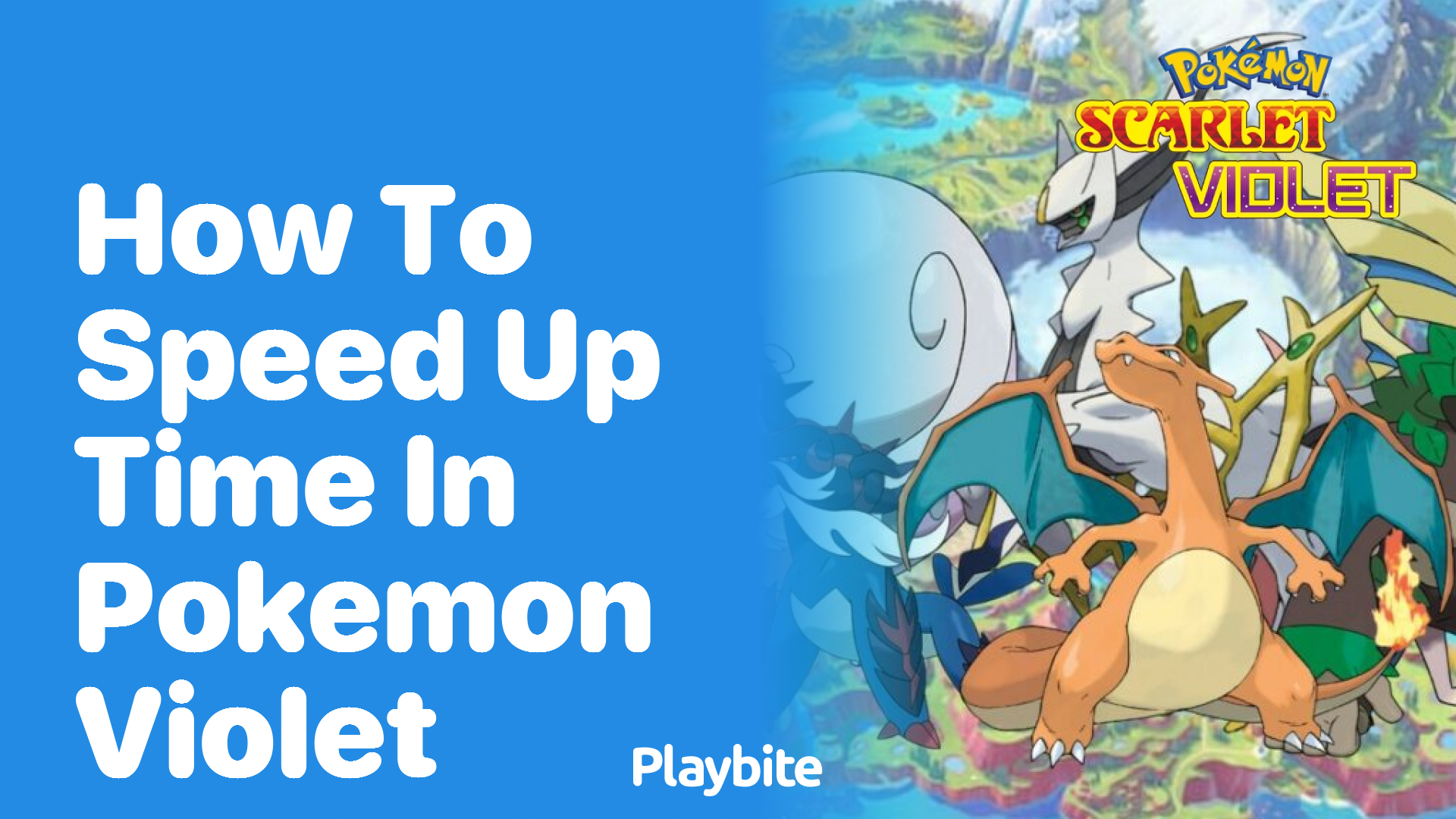How to Speed Up Time in Pokemon Violet