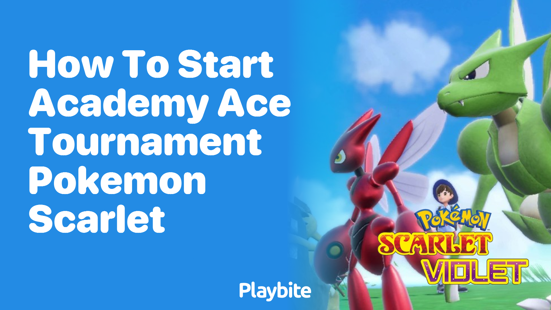 How to Start the Academy Ace Tournament in Pokemon Scarlet