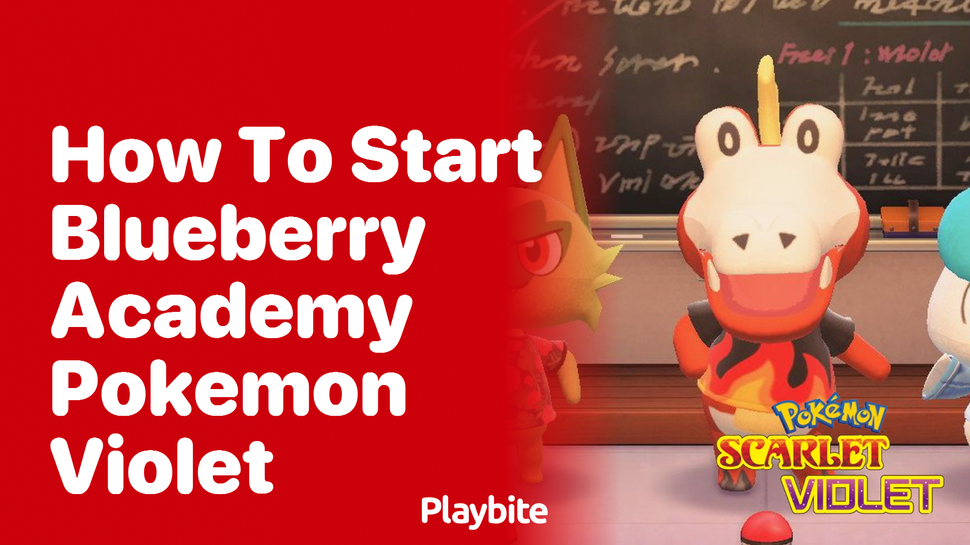 How to start Blueberry Academy in Pokemon Violet