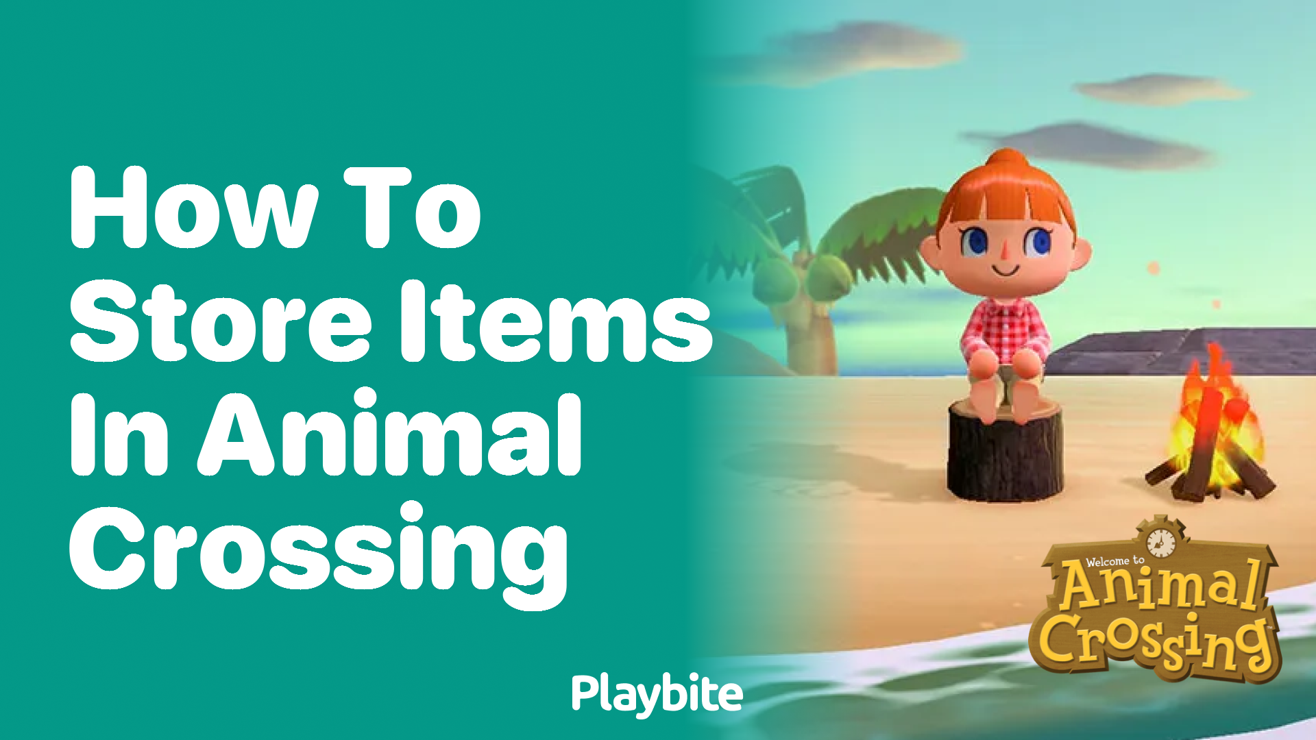 How to Store Items in Animal Crossing Playbite