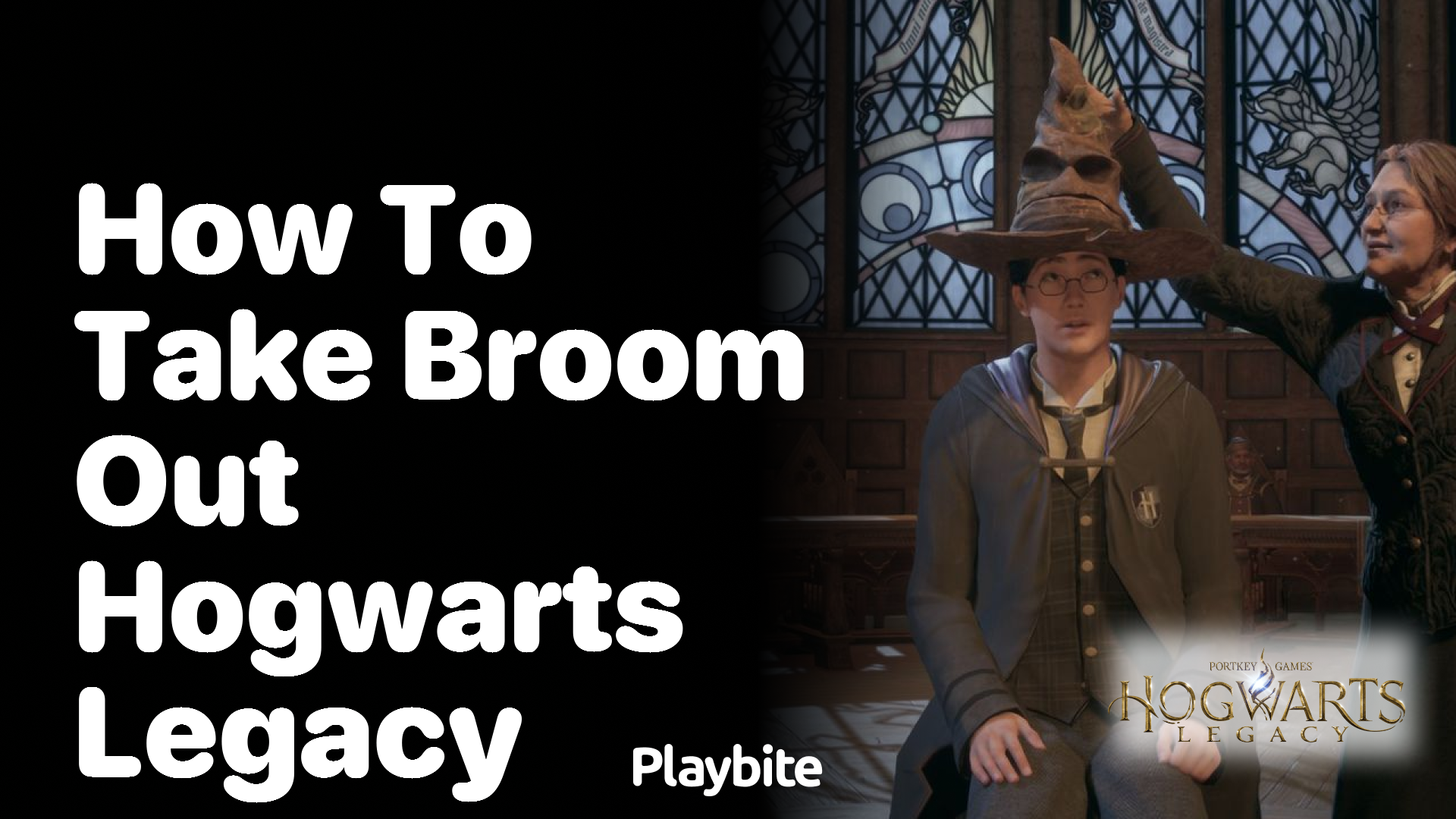 How to Take Your Broom Out in Hogwarts Legacy