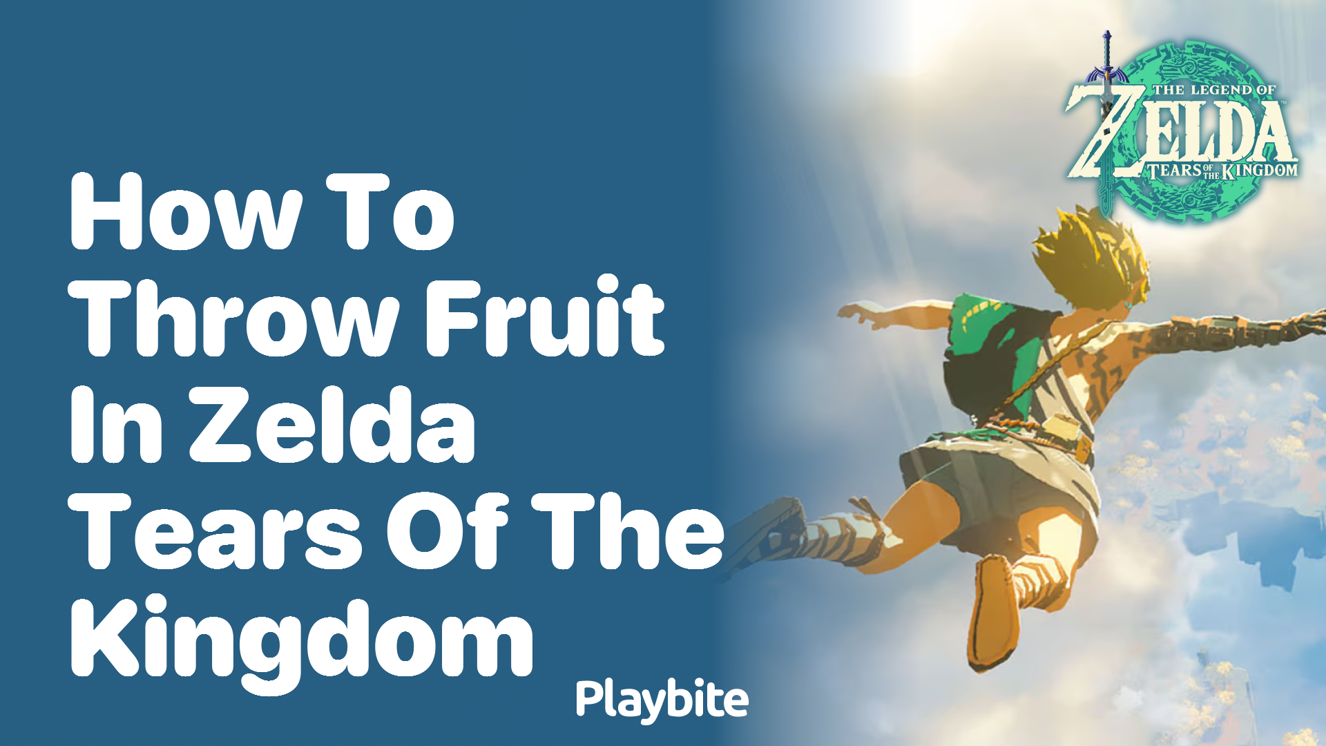 How to Throw Fruit in Zelda: Tears of the Kingdom