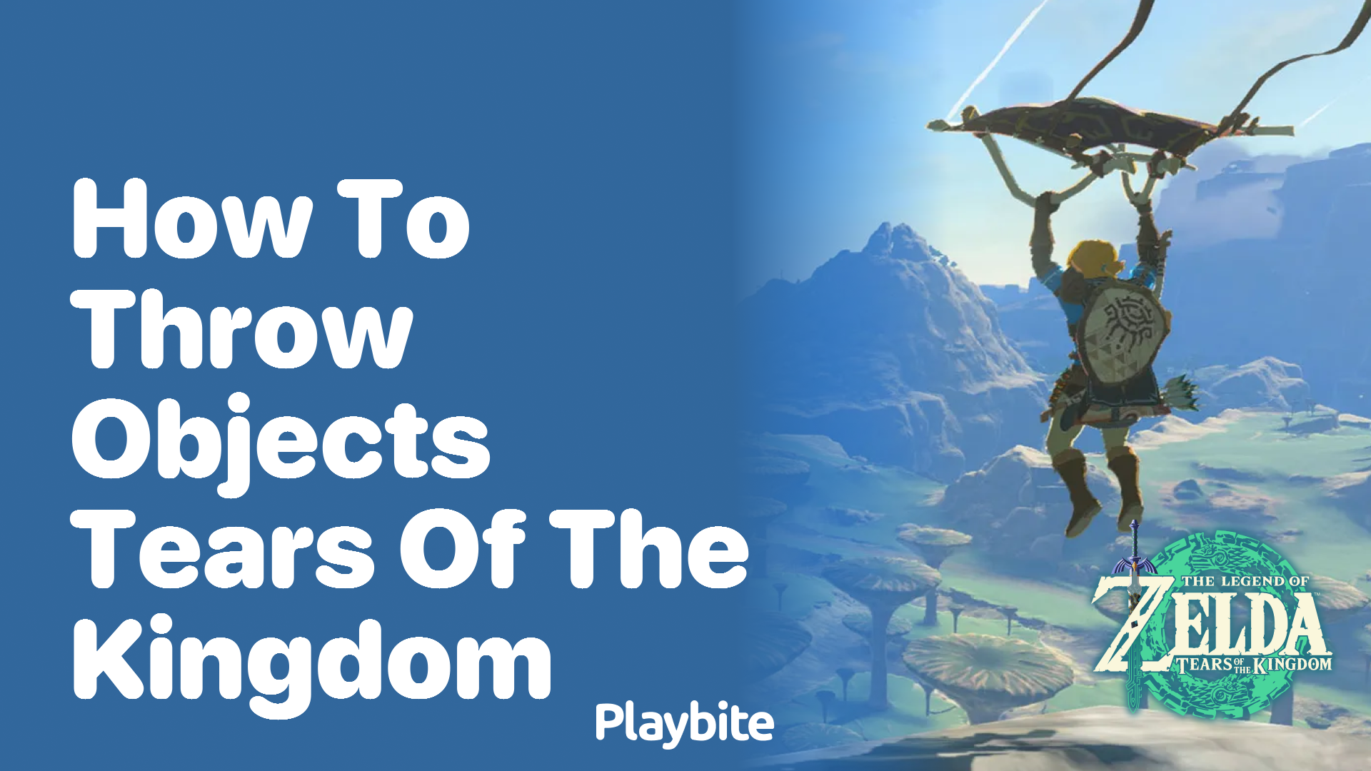 How to Throw Objects in Tears of the Kingdom Playbite