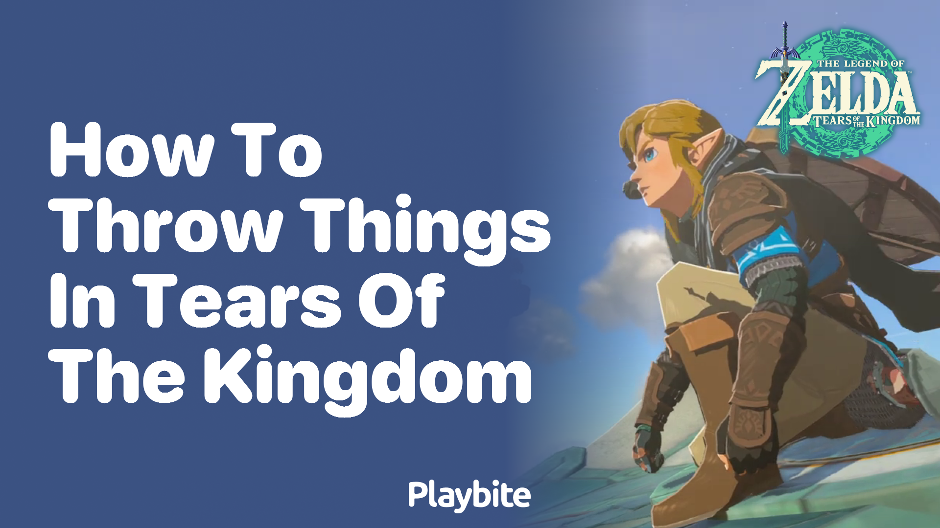 How to Throw Things in Tears of the Kingdom Playbite