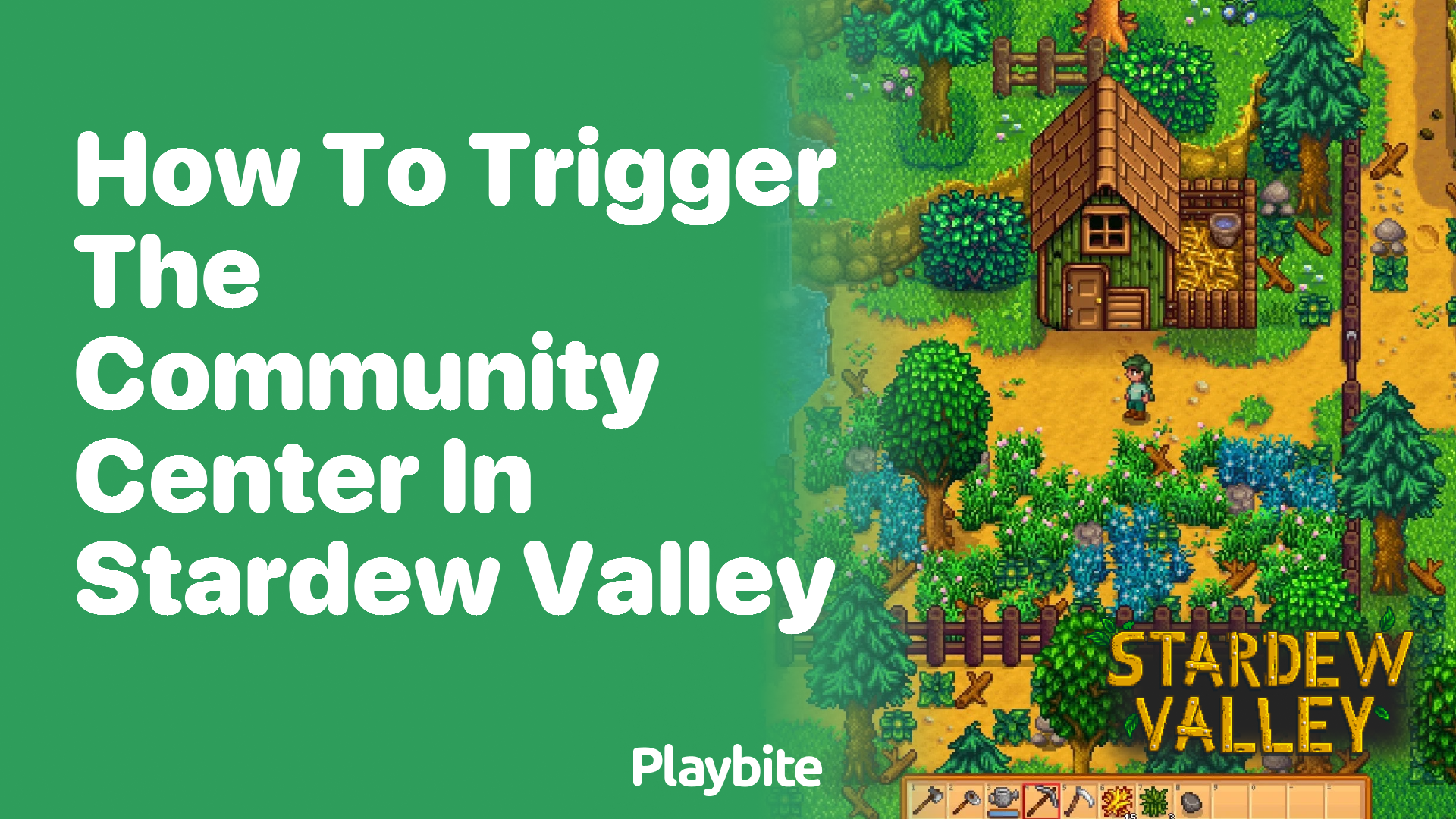 How to Trigger the Community Center in Stardew Valley