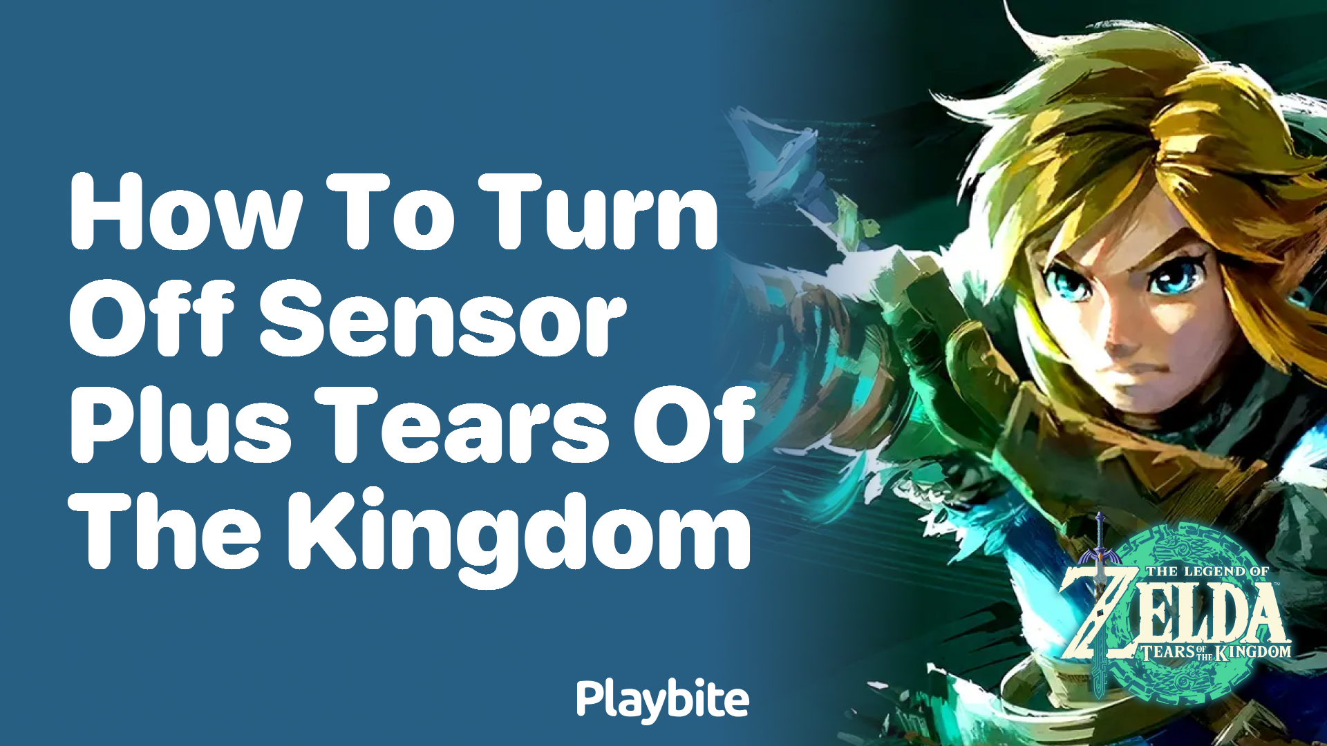 How to Turn Off Sensor Plus in Tears of the Kingdom