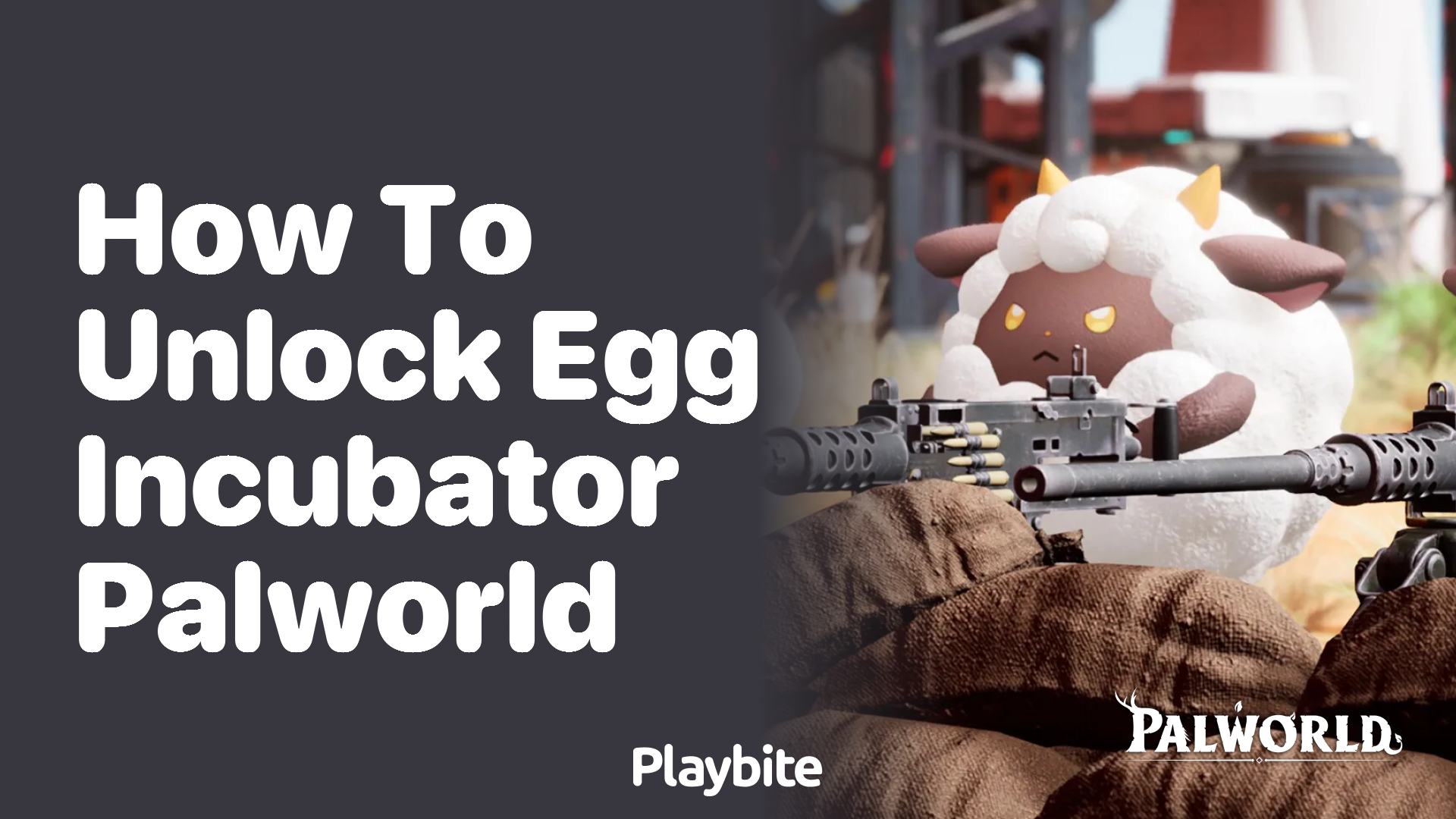 How to unlock the Egg Incubator in Palworld